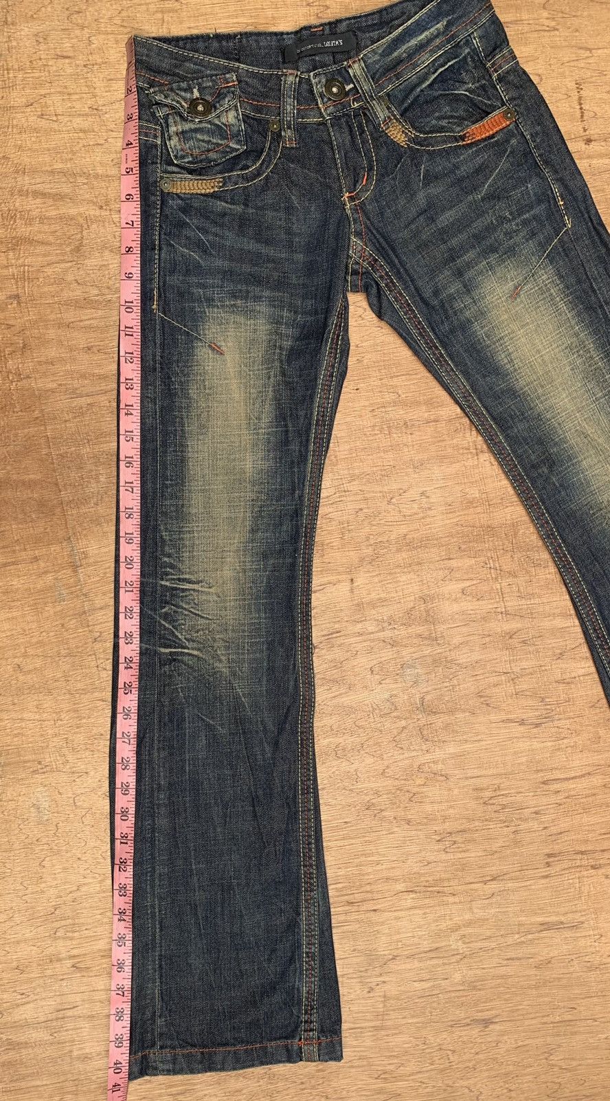Lolita Jeans Rare.. by concert of the LOLITA’S Flare Denim Jeans Pants Size US 28 / EU 44 - 24 Thumbnail