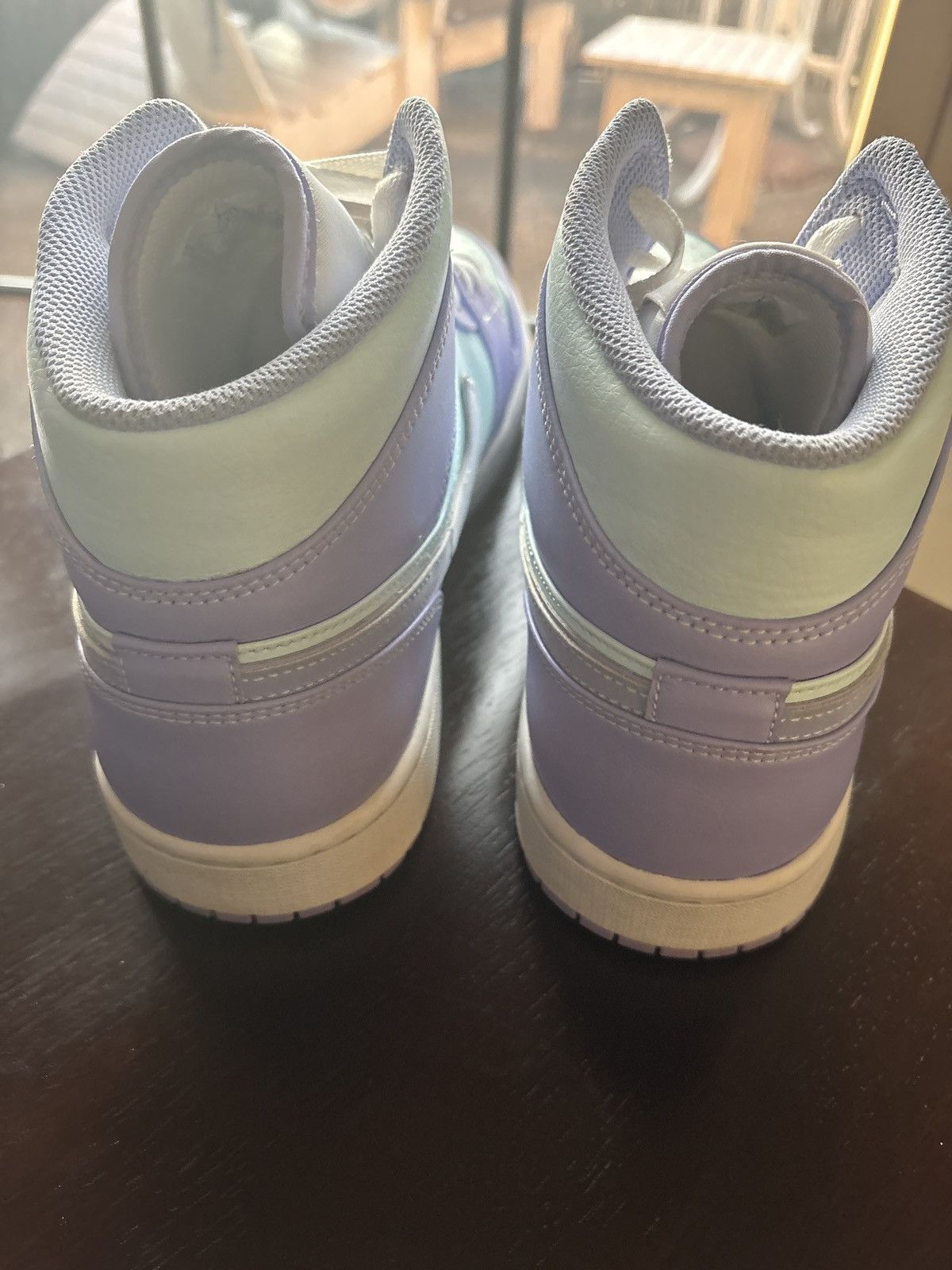 Nike Air Jordan 1 Mid Purple Pulse Size US 13 / EU 46 - 4 Thumbnail
