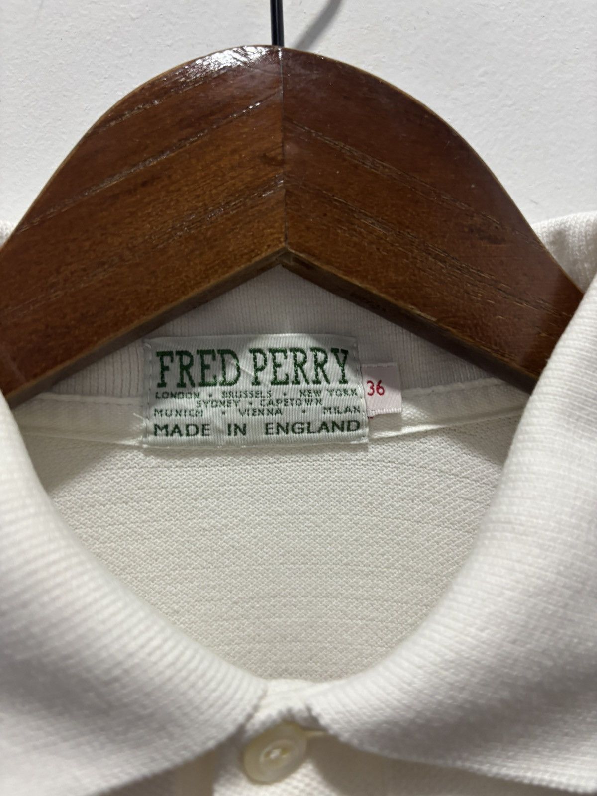 Fred Perry × Vintage Vintage Fred Perry Polo Shirt Size US L / EU 52-54 / 3 - 3 Thumbnail