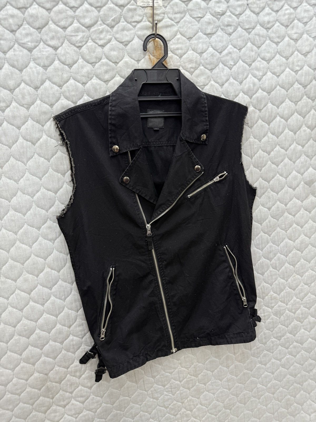 Japanese Brand 🔥🔥🔥ARCHIVE DOUBLE COLAR PUNK VEST Size US M / EU 48-50 / 2 - 3 Thumbnail