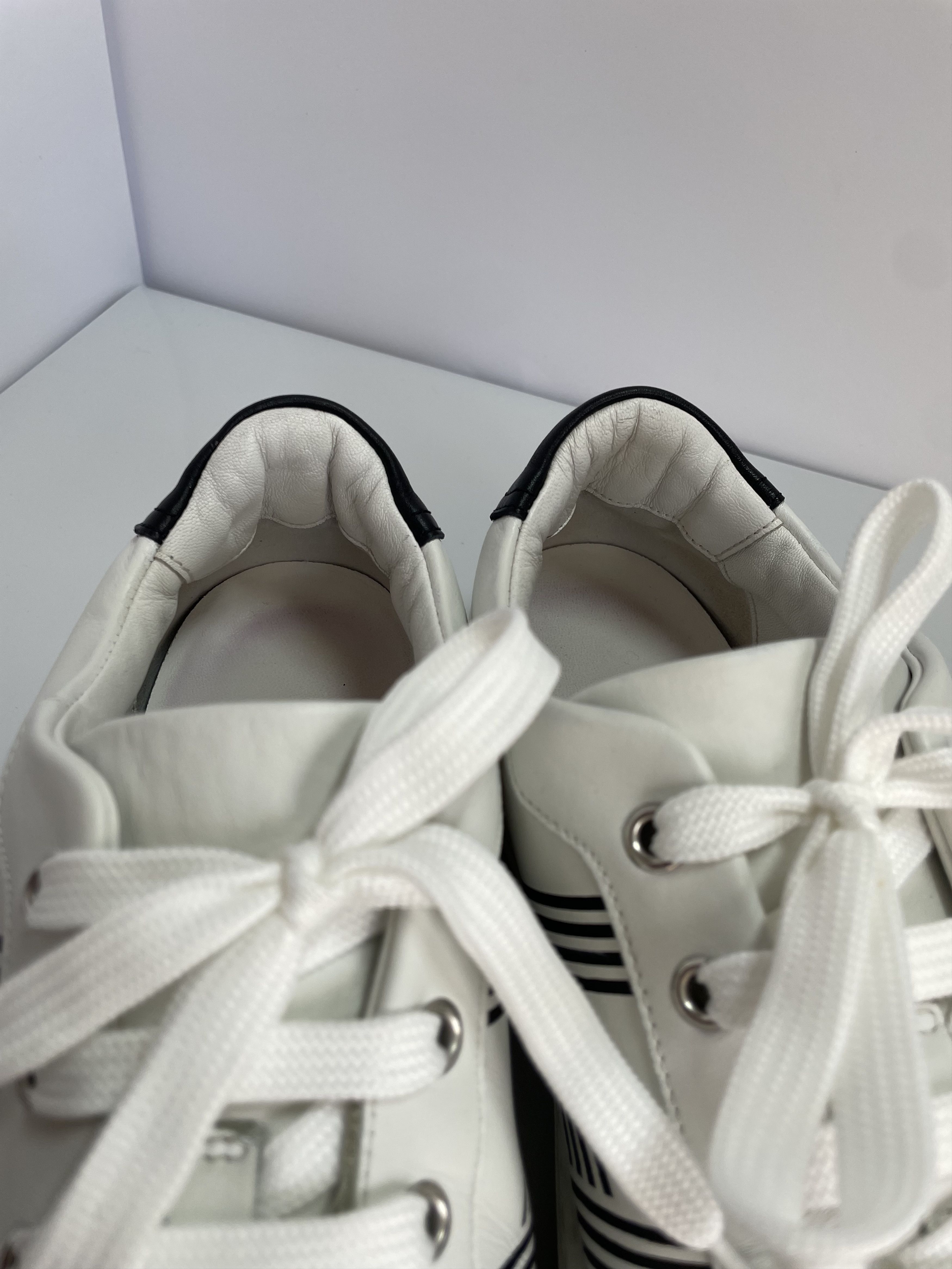 Hermes Hermes leather sneakers Size US 10 / IT 40 - 3 Thumbnail