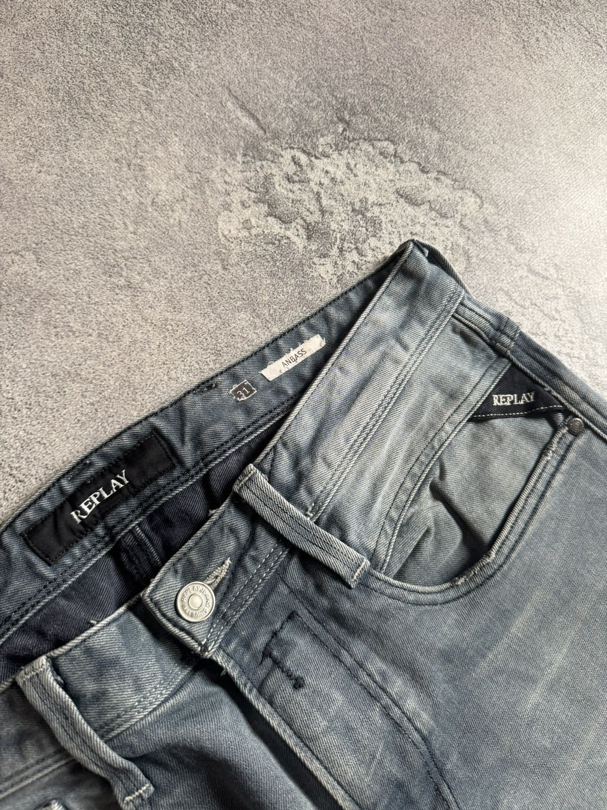 Replay Replay 31/30 Anbass denim pants jeans trousers 👖 Y2K casual Size US 31 - 10 Thumbnail