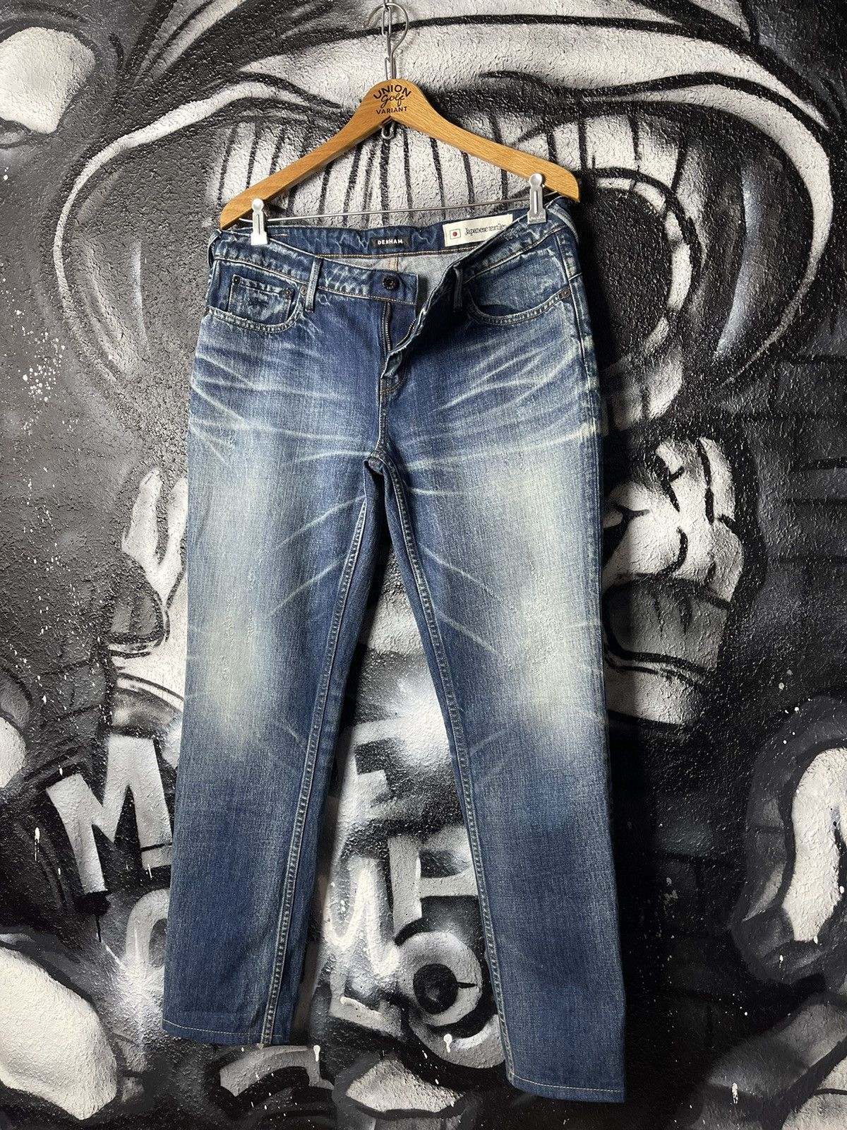 DENHAM × Japanese Brand Denham Maren Boyfriend Fit Jeans Japanese Textiles Size 31" - 1 Thumbnail