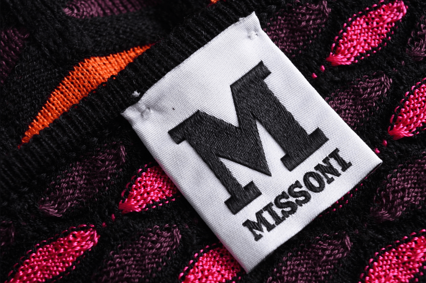 Missoni Women's M Missoni Patterned Knit Mini Dress Size S Size S / US 4 / IT 40 - 4 Thumbnail