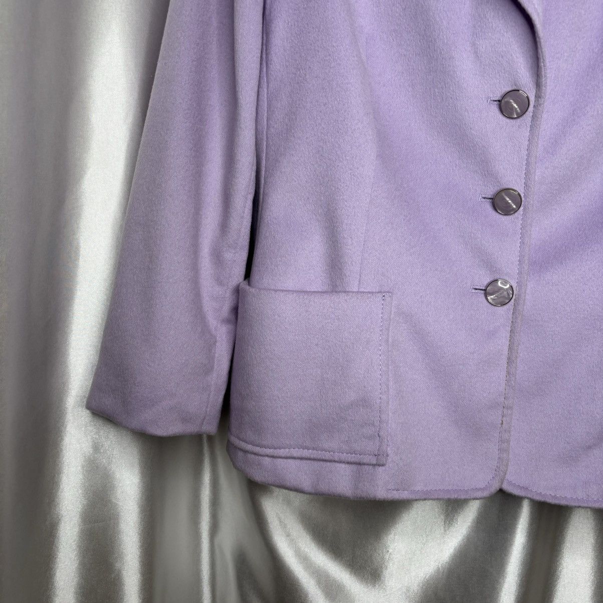 Escada Vintage blazer jacket escada lilac heather purple pastel Size M / US 6-8 / IT 42-44 - 10 Thumbnail