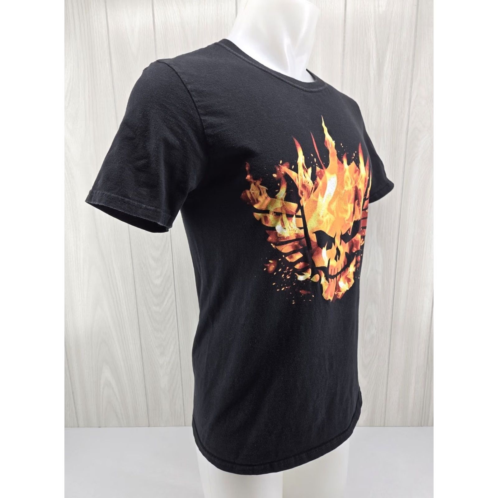 RHODE WWE Cody Rhodes “Claim Your Kingdom Nightmare” Wrestling Men's T-Shirt MEDIUM Black Cotton Short Sleeve Crew Neck 2020s Gildan 5000 Used Mens Size US M / EU 48-50 / 2 - 6 Thumbnail