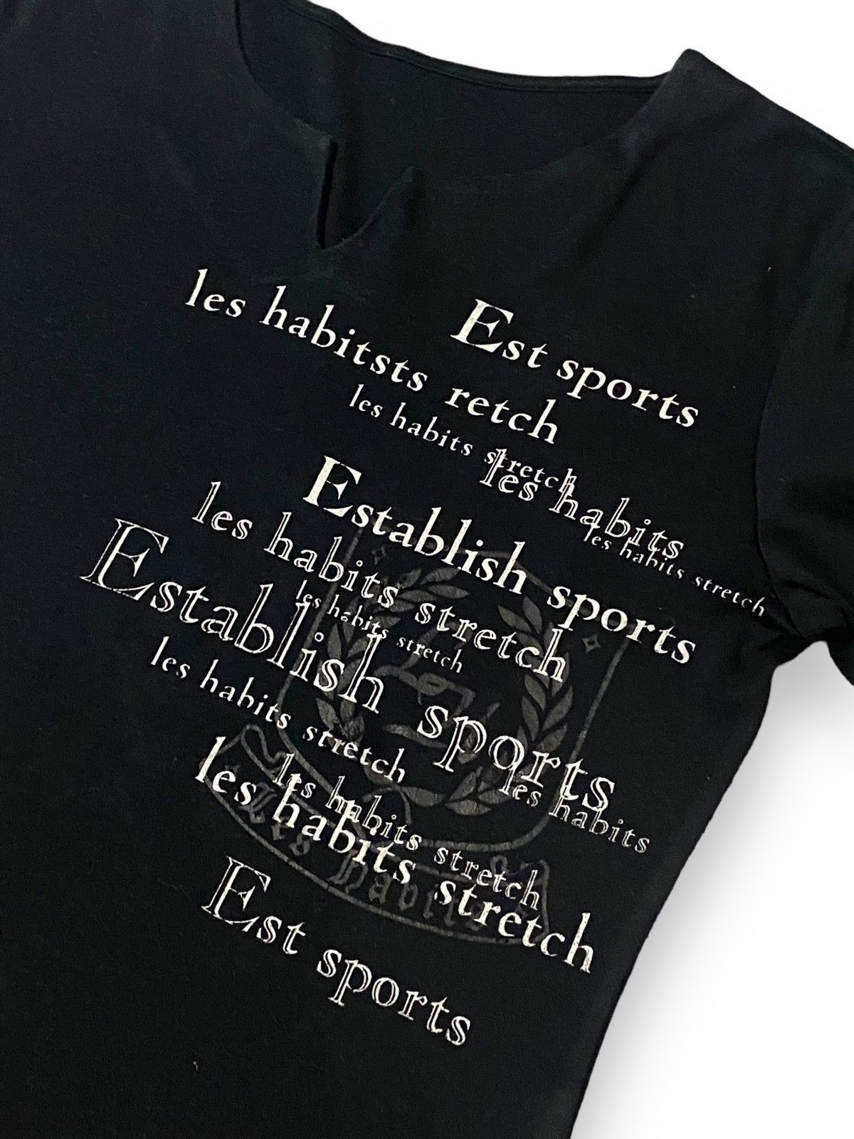 Japanese Brand LES HABITS JAPAN POEM LONGSLEEVE Size US M / EU 48-50 / 2 - 3 Thumbnail