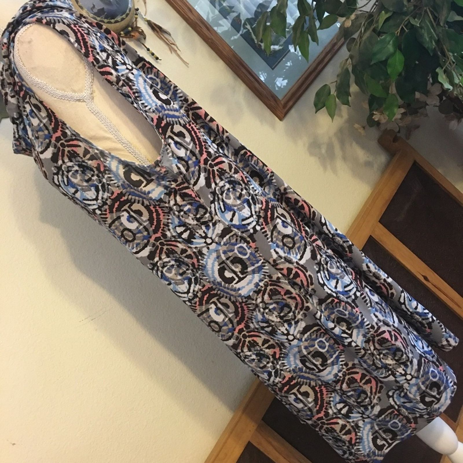 Alfani Alfani geometric print tunic top dress XL Size XL / US 12-14 / IT 48-50 - 4 Thumbnail