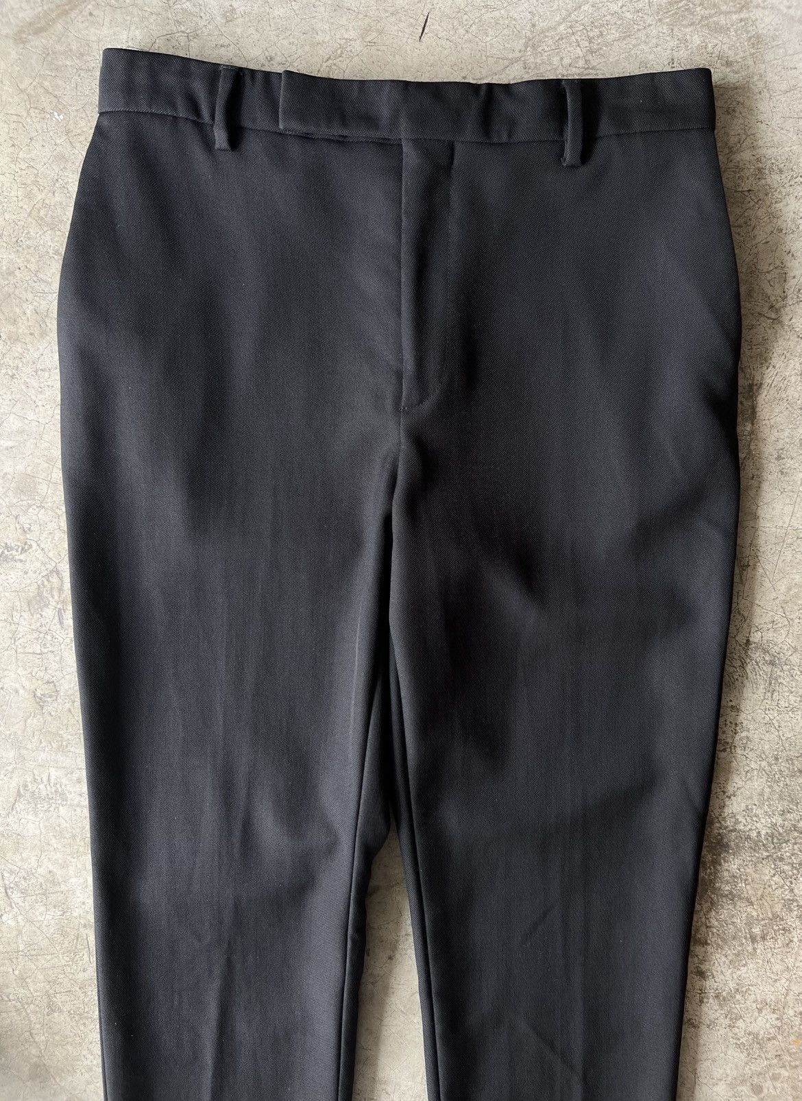 Celine Celine - Hedi Slimane S/S19 Wool Front Band Trouser Size 28" / US 6 / IT 42 - 3 Thumbnail
