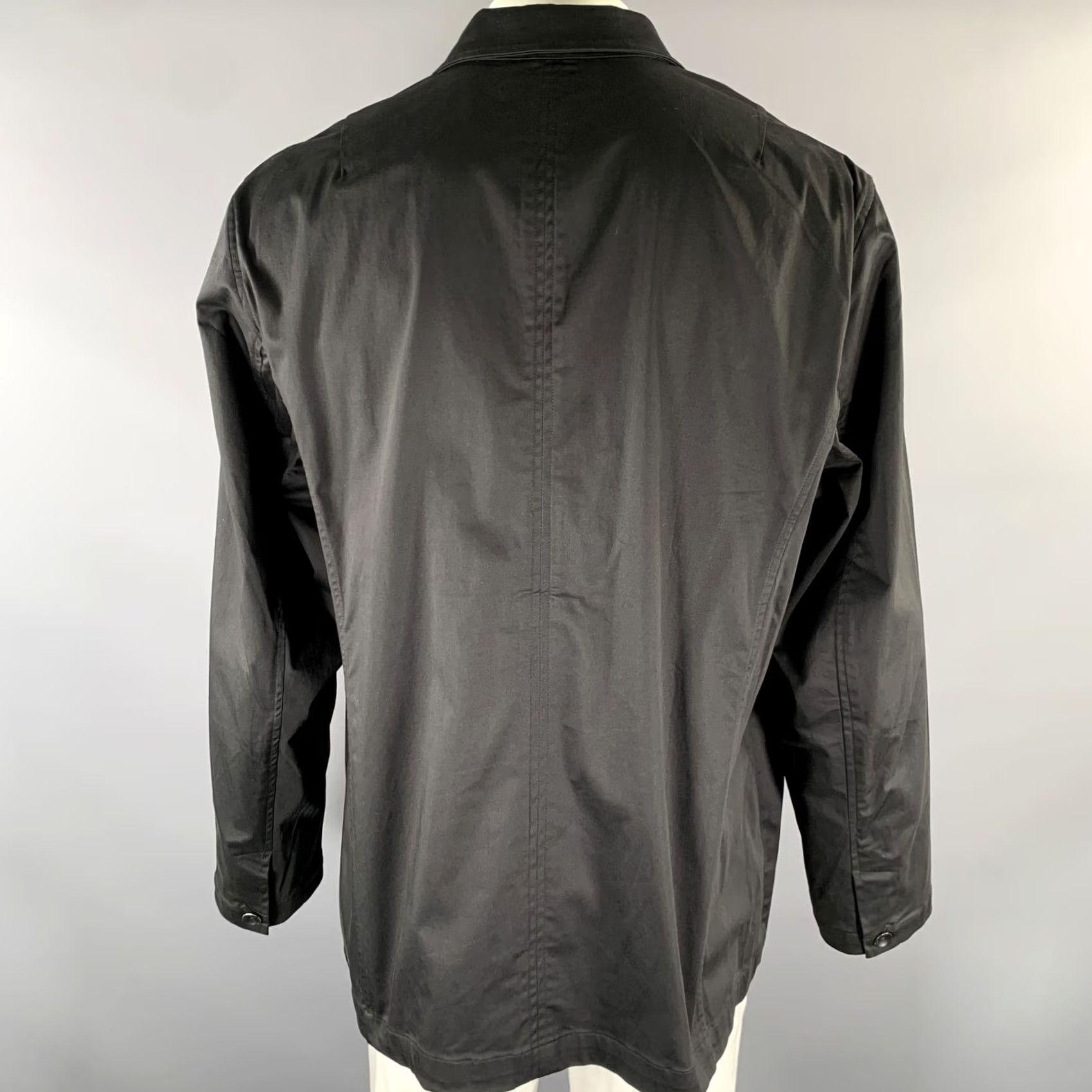 Rag & Bone RAG & BONE Chore Coat XXL Black Cotton Blend Chest Size Size US XXL / EU 58 / 5 - 3 Thumbnail