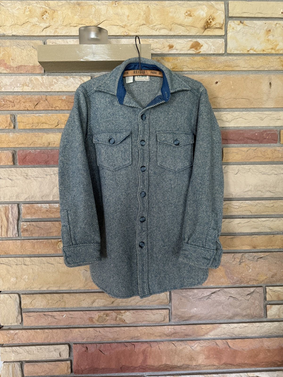 L.L. Bean Vintage L.L. Bean Heavy Wool Northwoods Shirt Size US M / EU 48-50 / 2 - 1 Thumbnail
