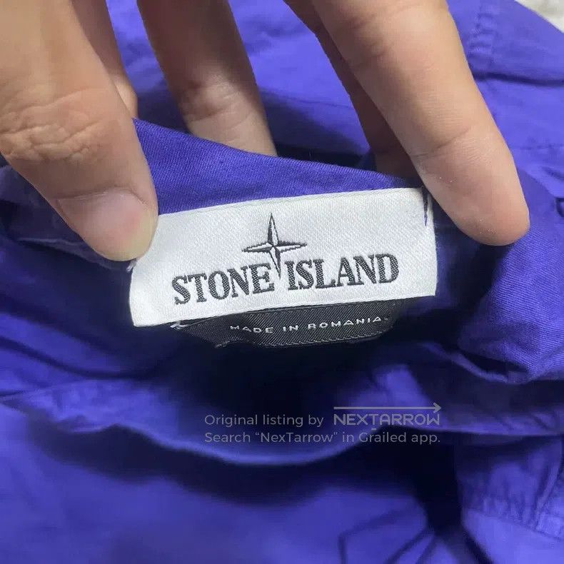 Stone Island Stone Island Three Pockets Waterproof Jacket, Hooded, Blue Size US S / EU 44-46 / 1 - 4 Thumbnail