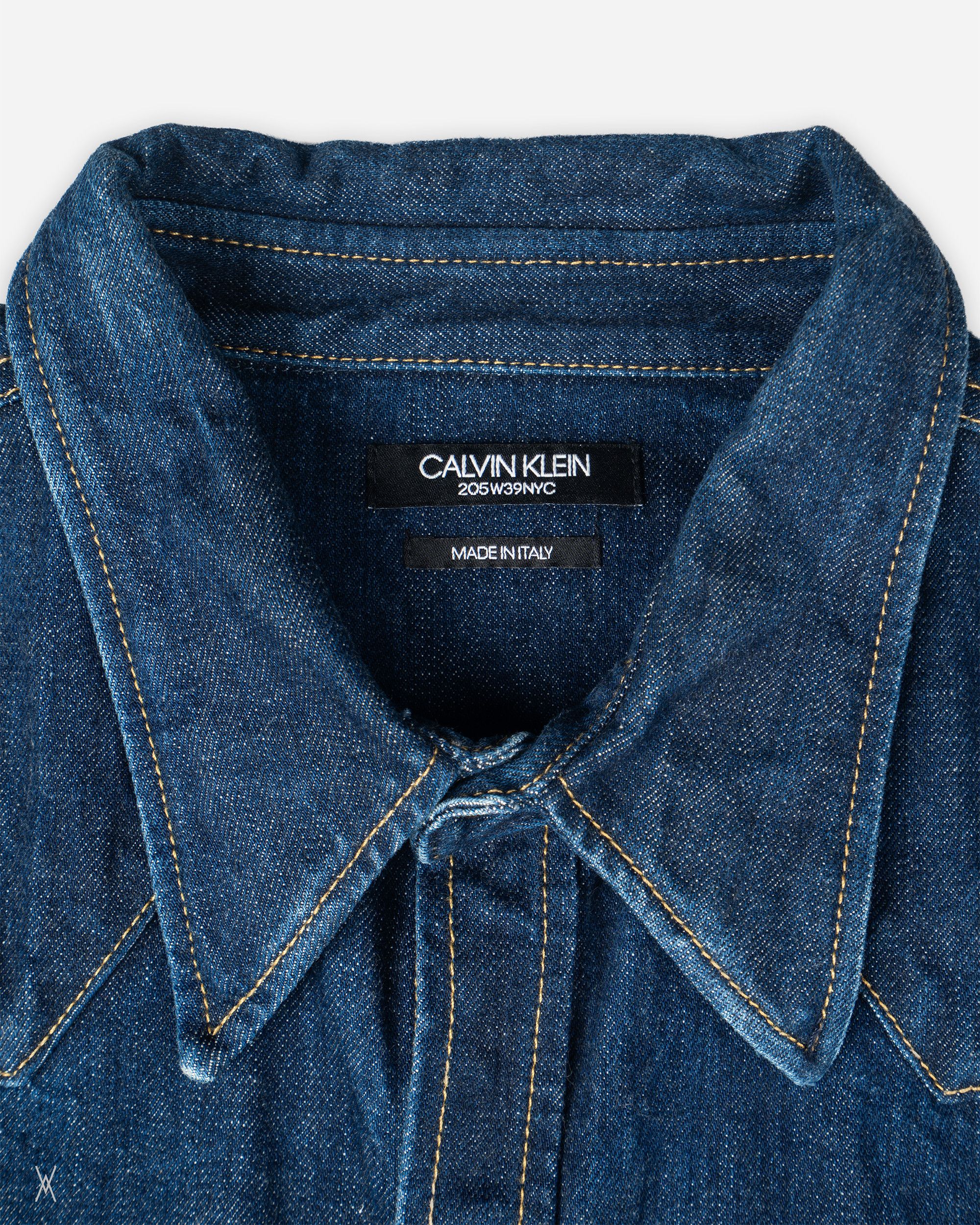 Calvin Klein 205W39NYC Calvin Klein 205W39NYC denim western shirt Size US XL / EU 56 / 4 - 4 Thumbnail