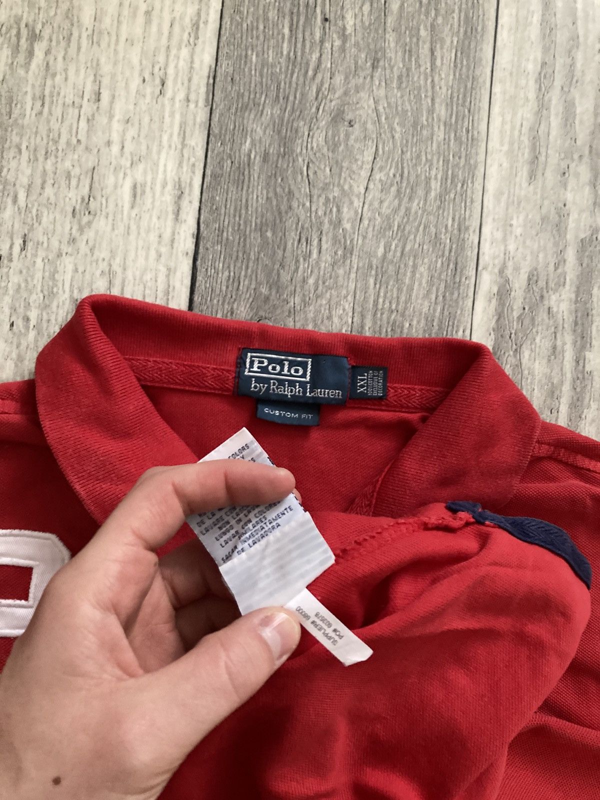 Polo Ralph Lauren × Vintage Vintage Ralph Lauren polo t-shirt tee chief keef Y2k drip Size US XXL / EU 58 / 5 - 7 Thumbnail