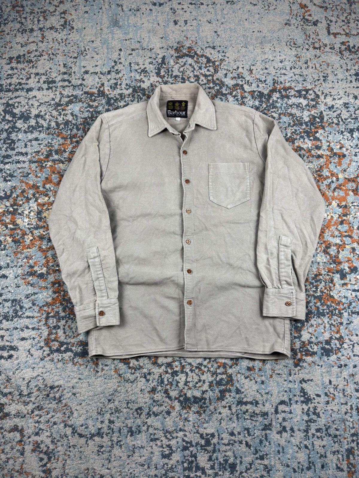 Barbour Vintage Barbour moleskin chore jacket overshirt le laboreur Size US M / EU 48-50 / 2 - 1 Thumbnail