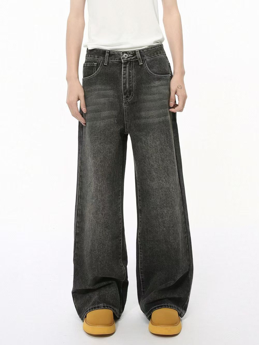 Japanese Brand × Jean Vintage Simple Loose Casual Jeans Size US 30 / EU 46 - 1 Thumbnail