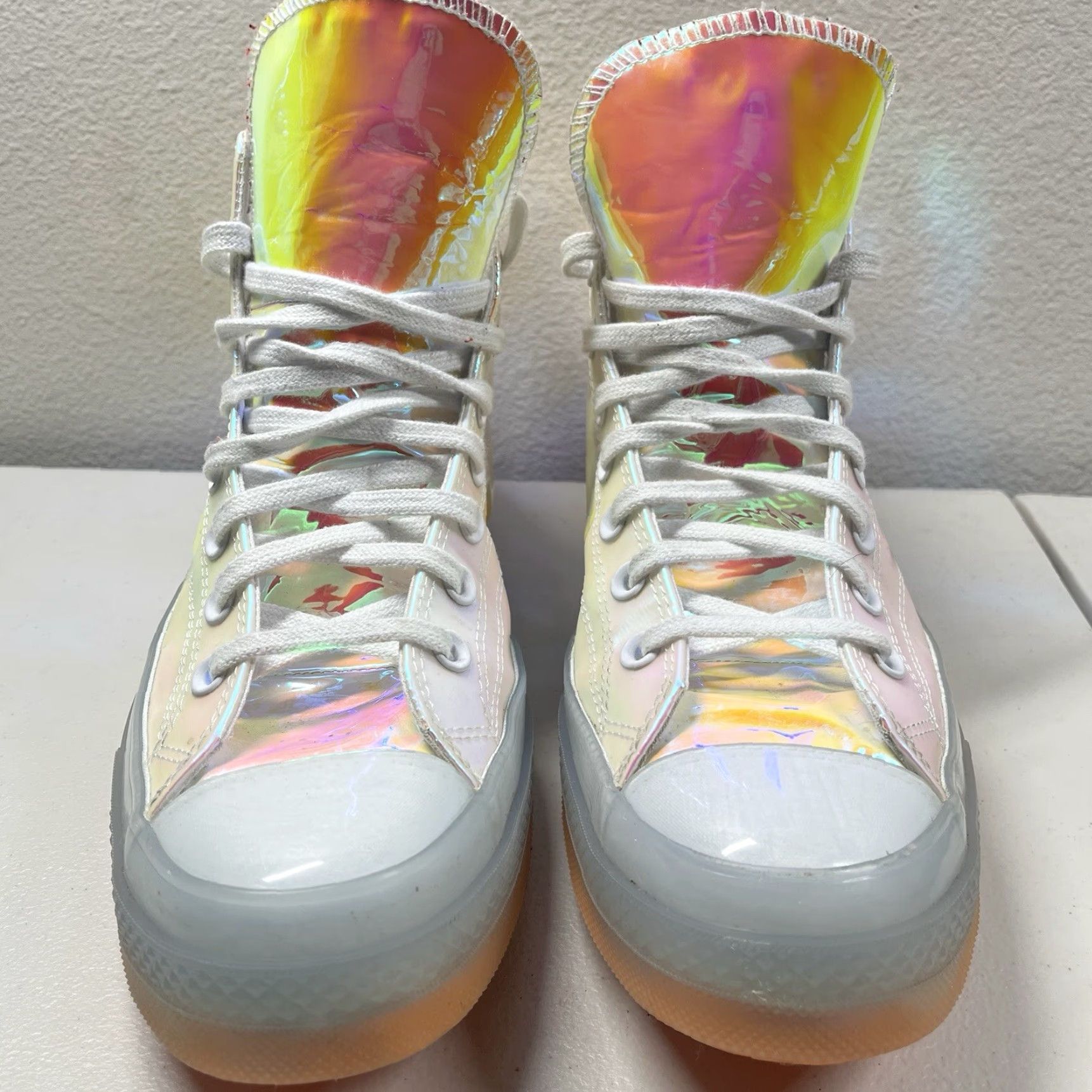 Converse Converse Chuck 70 High Top Unisex Sneaker M11 W13 White Iridescent 170604C Size US L / EU 52-54 / 3 - 3 Thumbnail