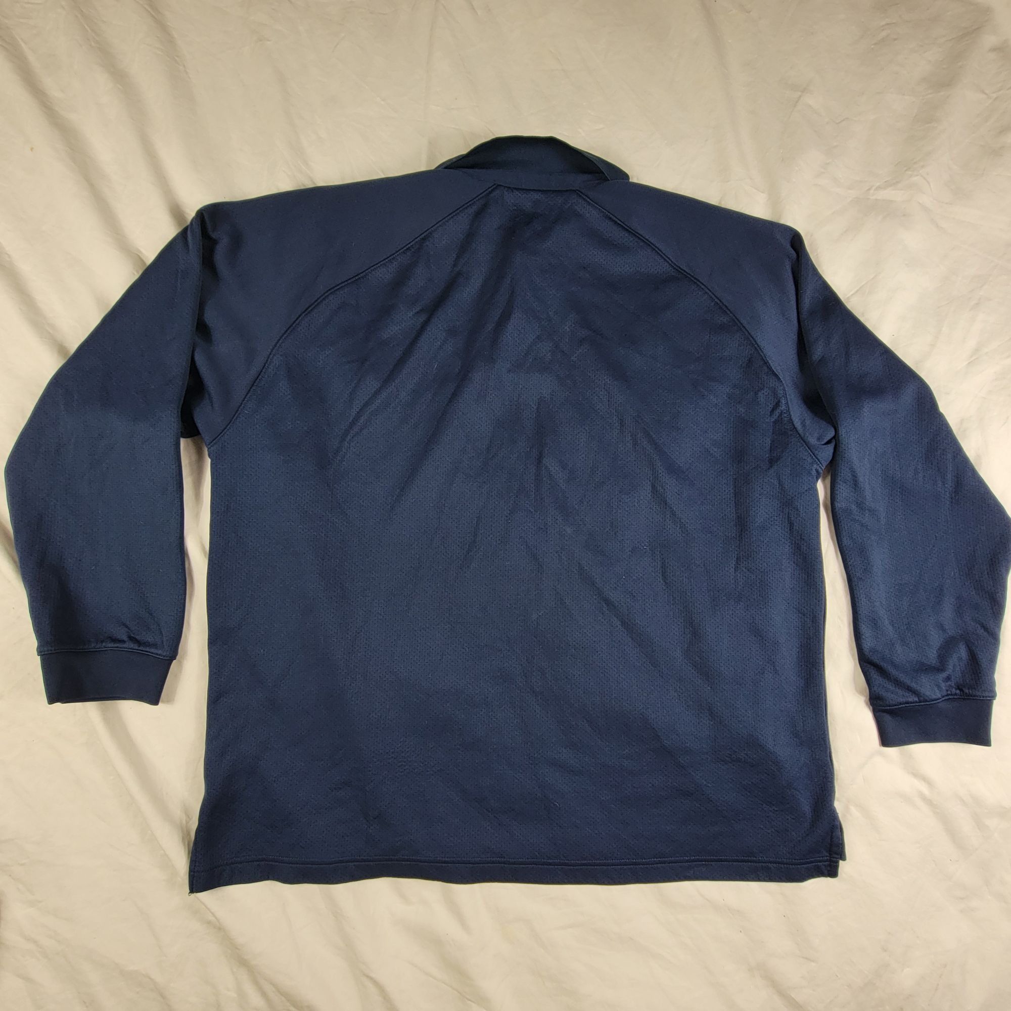 Nike Nike Notre Dame Fighting Irish Mens XL Blue Polo Shirt Long Size US XL / EU 56 / 4 - 2 Thumbnail
