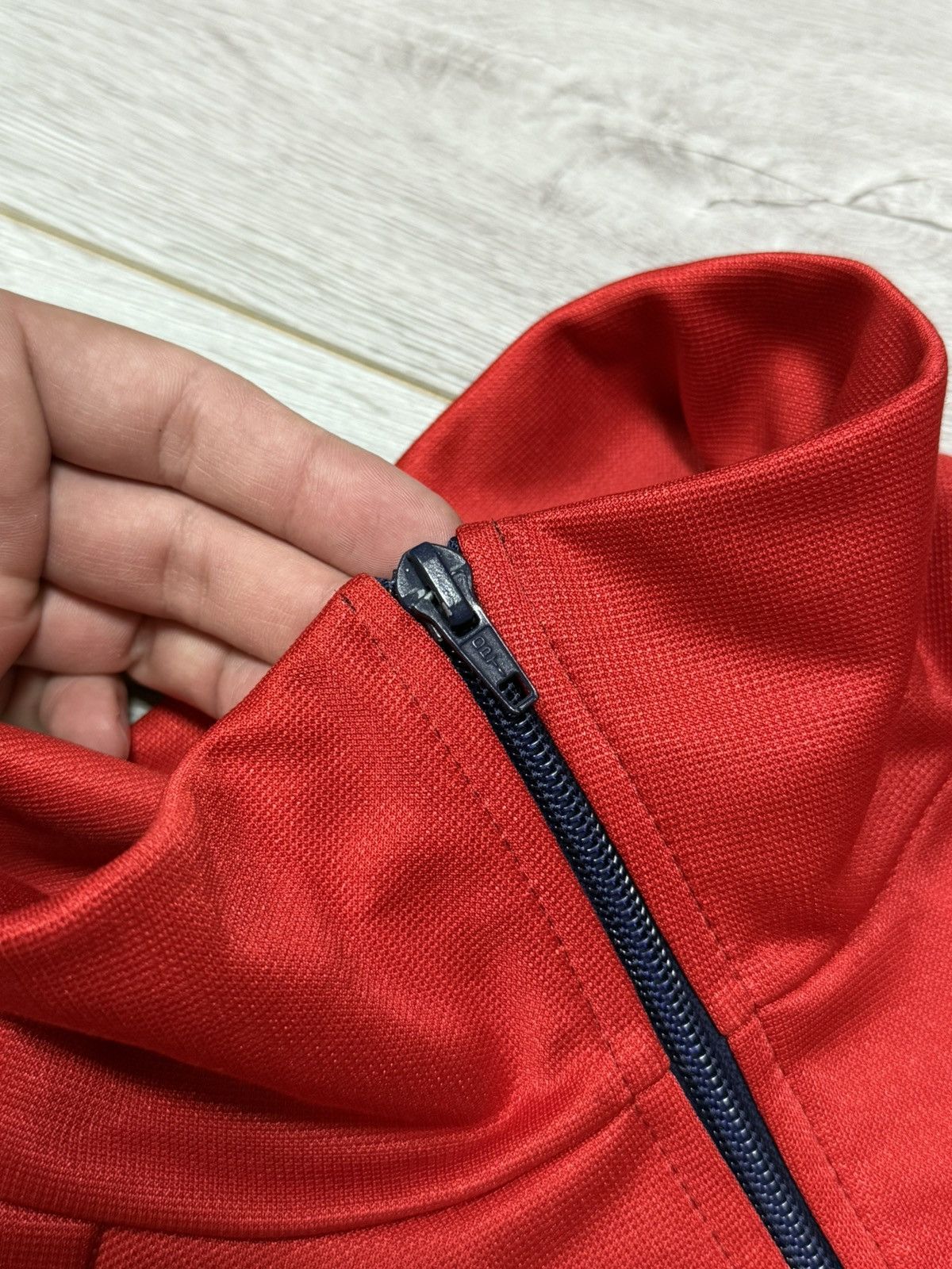 Adidas Adidas West Germany blue red zip track jacket vintage Size US M / EU 48-50 / 2 - 5 Thumbnail