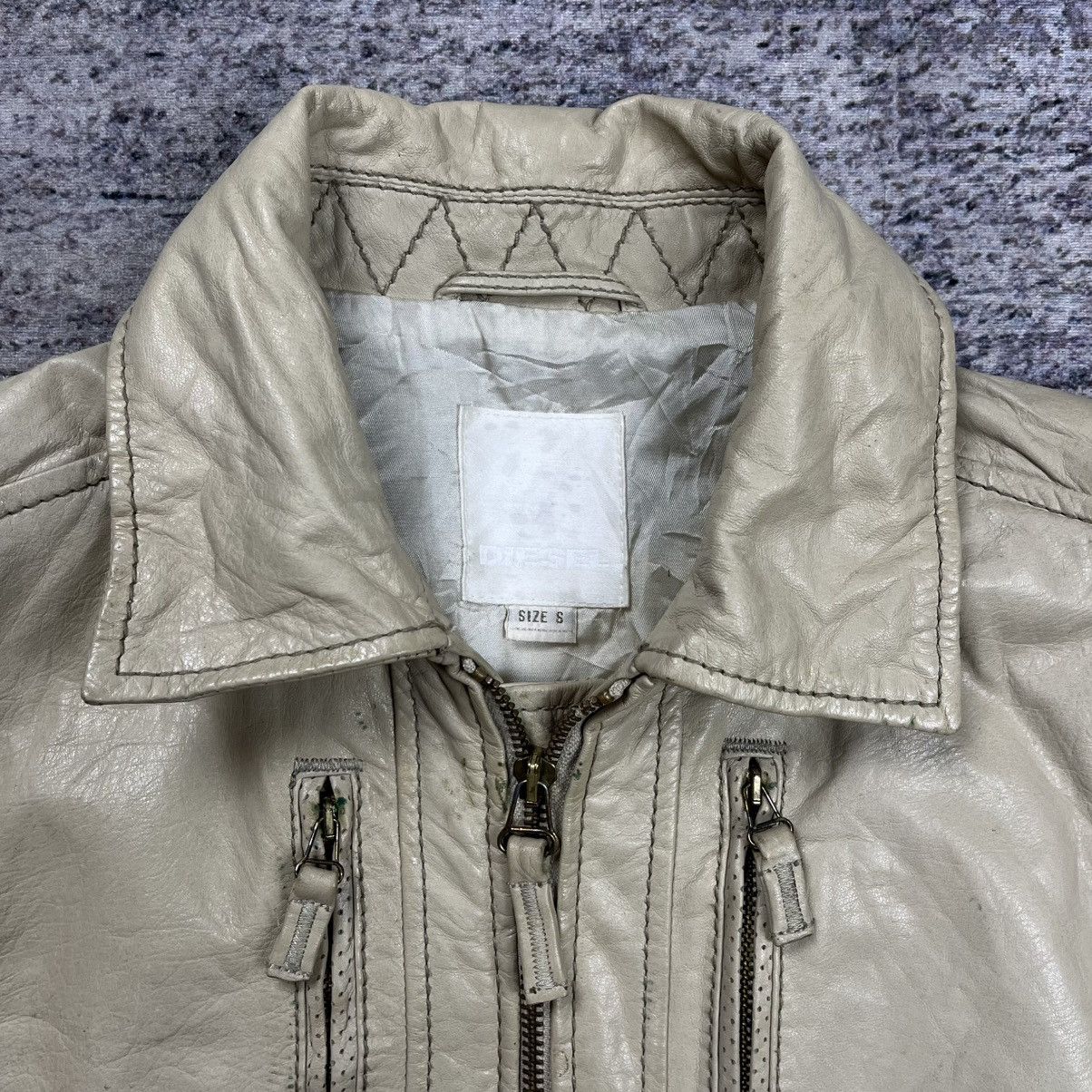 Diesel Diesel multi pocket cargo leather jacket Size US S / EU 44-46 / 1 - 8 Thumbnail