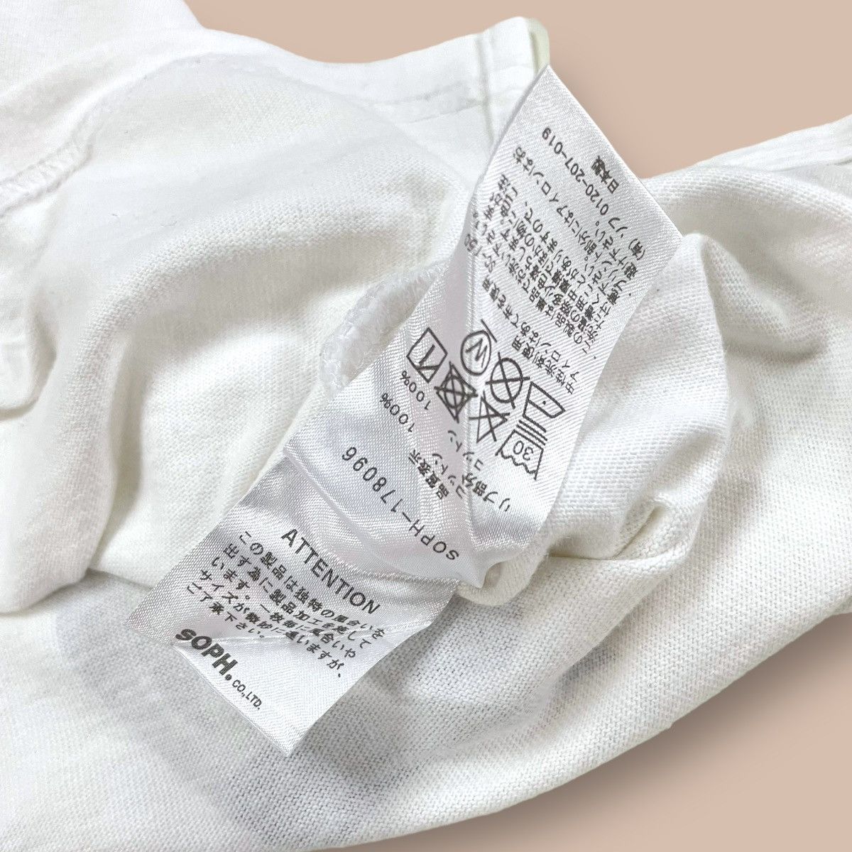 Sophnet. Sophnet Oversized Graphic White Tee Size US M / EU 48-50 / 2 - 11 Thumbnail
