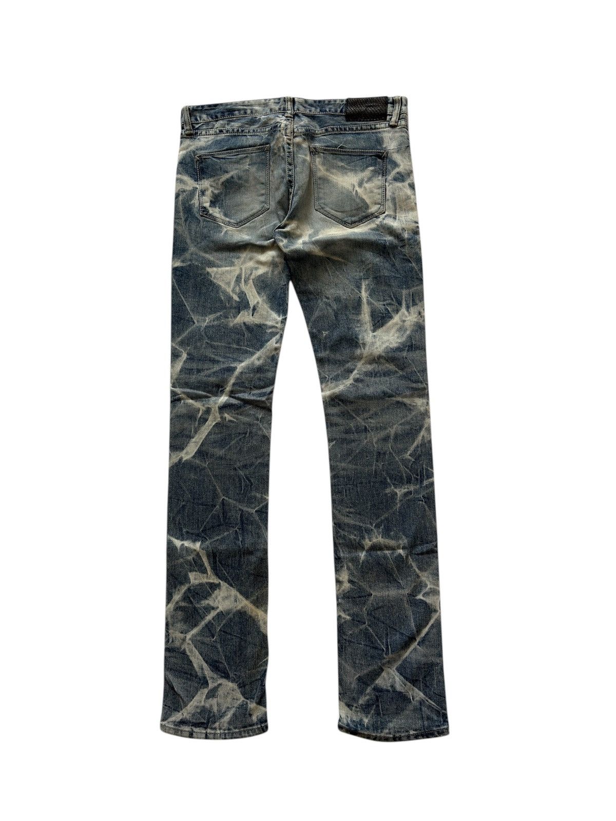 GOSTAR DE FUGA JAPANESE BRAND FUGA BLEACH SLIM FIT JEANS Size US 31 - 2 Thumbnail