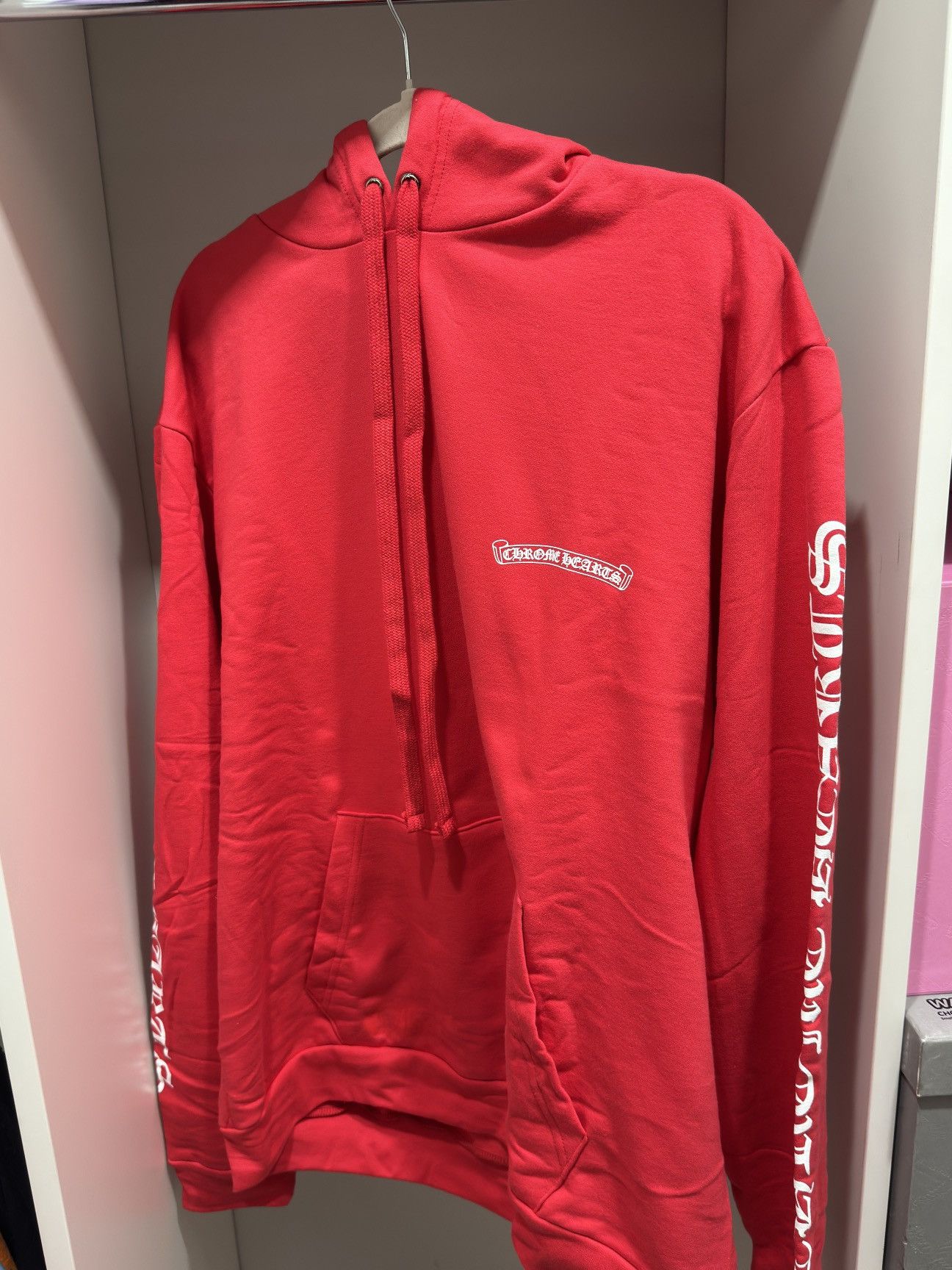 Chrome Hearts Chrome Hearts Red Hoodie Size US L / EU 52-54 / 3 - 2 Thumbnail