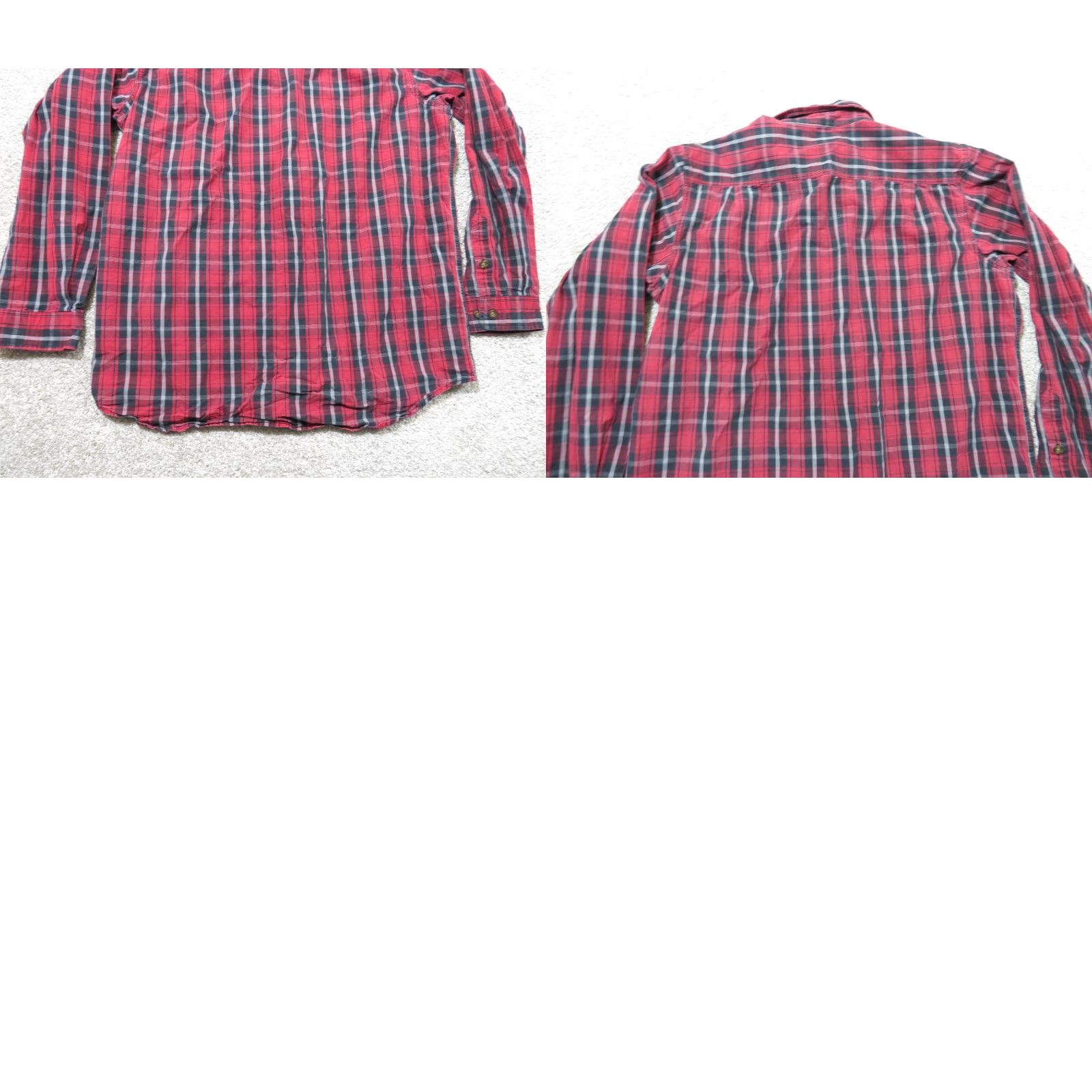 Carhartt Carhartt Shirt Mens XL Tall Red Plaid Relaxed Fit Long Sleeve Button-Up Cotton Flannel with Pockets Size US XL / EU 56 / 4 - 8 Thumbnail