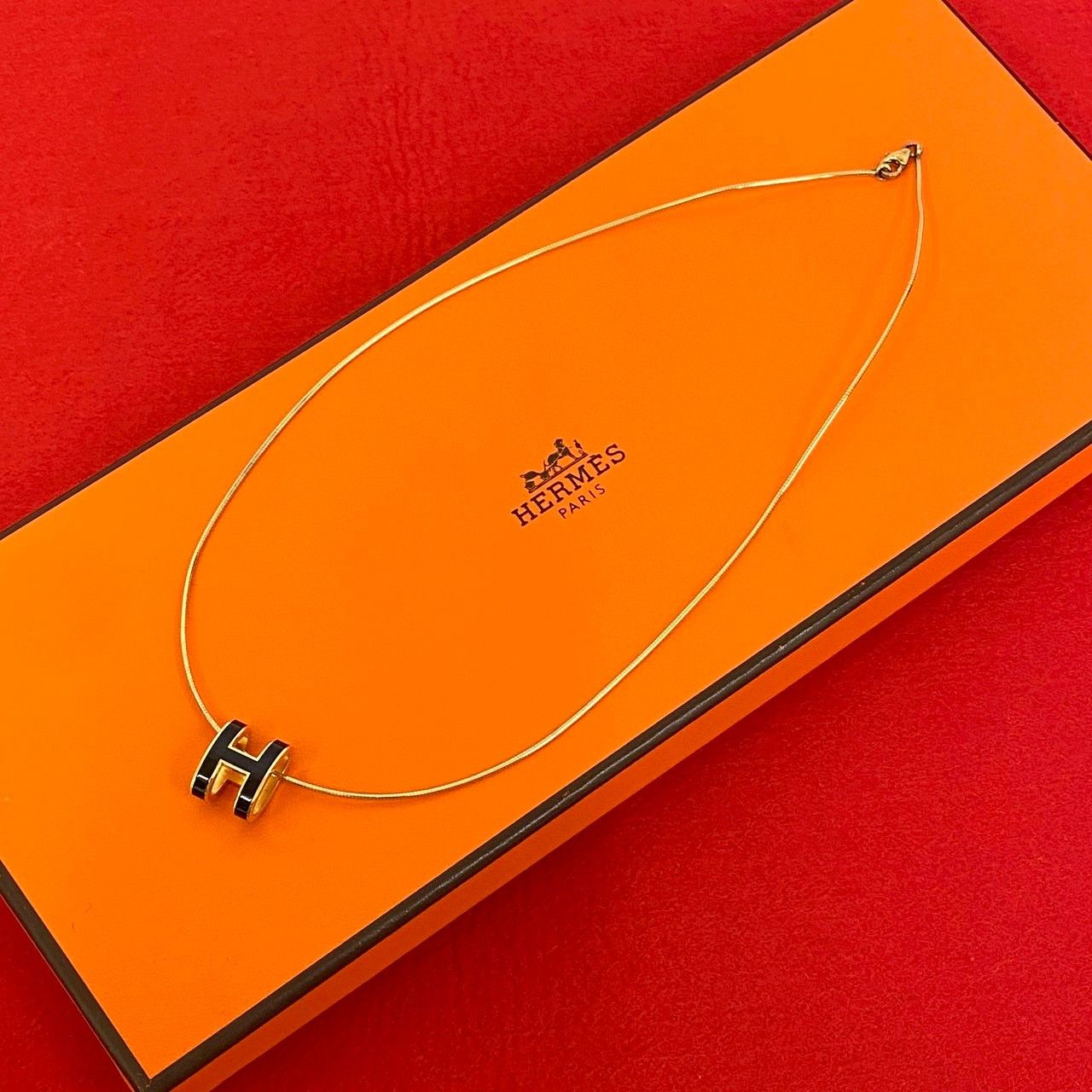 Hermes Hermes Hermès Pop H Necklace Metal Necklace DUTY FREE for USA Size ONE SIZE - 1 Thumbnail