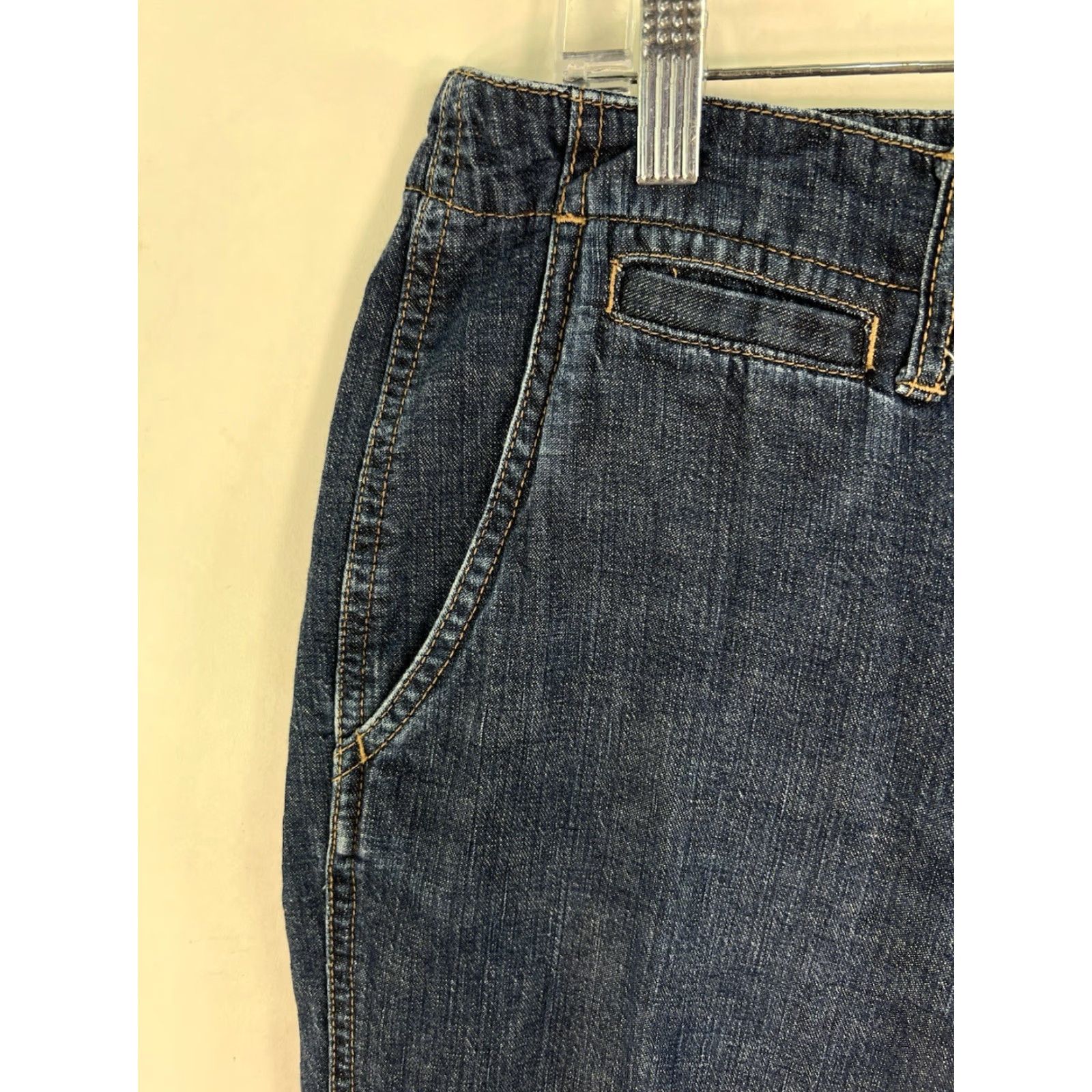 Ralph Lauren Lauren Ralph Lauren Women's Jeans Size 12 Blue Mid-Rise Straight 26in Inseam 90s Preppy Size 34" / US 12 / IT 48 - 4 Thumbnail
