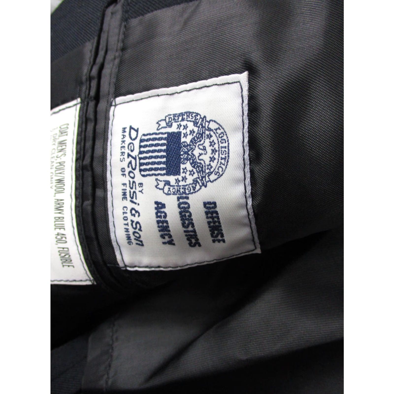 Epaulet US Army Jacket Mens 46L Blue Dress Uniform Coat Poly Wool Epaulets Brass Buttons Jacket Men Size 46L Dress Blue Uniform Coat Size US S / EU 44-46 / 1 - 7 Thumbnail