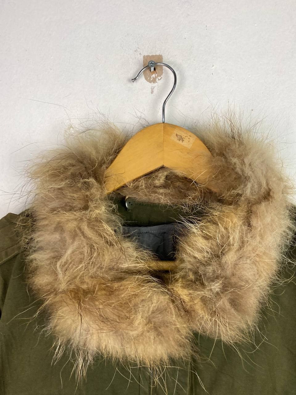 Japanese Brand naoko hamajima green army jacket faux fur collar Size M / US 6-8 / IT 42-44 - 6 Thumbnail