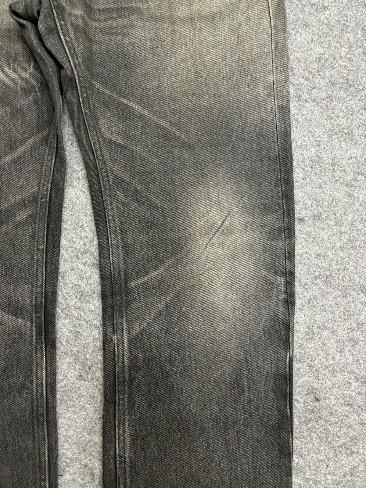 Designer 💥Archival💥H.N.B.M Sick Designer Curve Suspender Jeans F500 Size US 34 / EU 50 - 6 Thumbnail