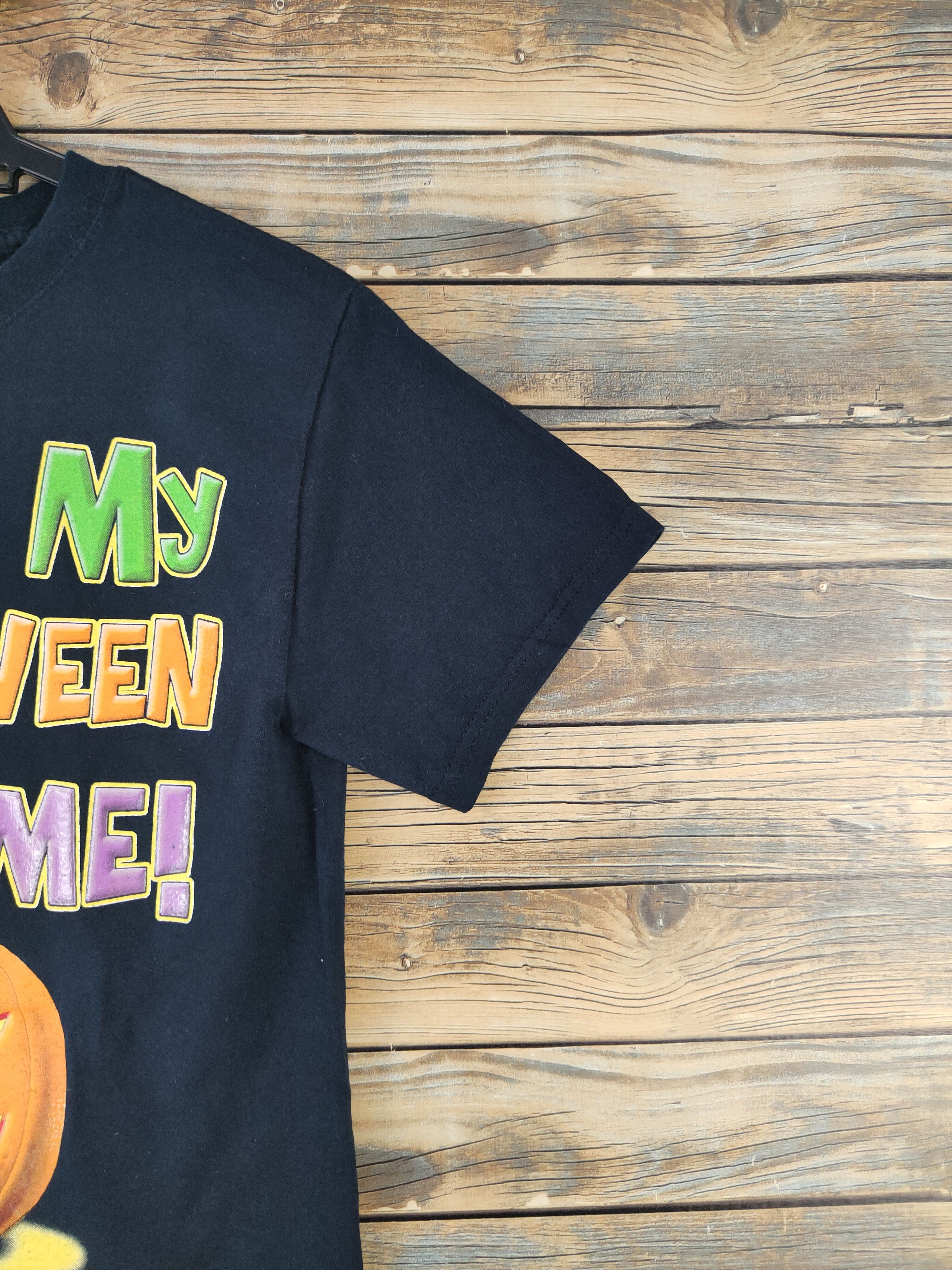 Japanese Brand DL Halloween Navy Short Sleeve T-shirt #2081 Size US S / EU 44-46 / 1 - 6 Thumbnail