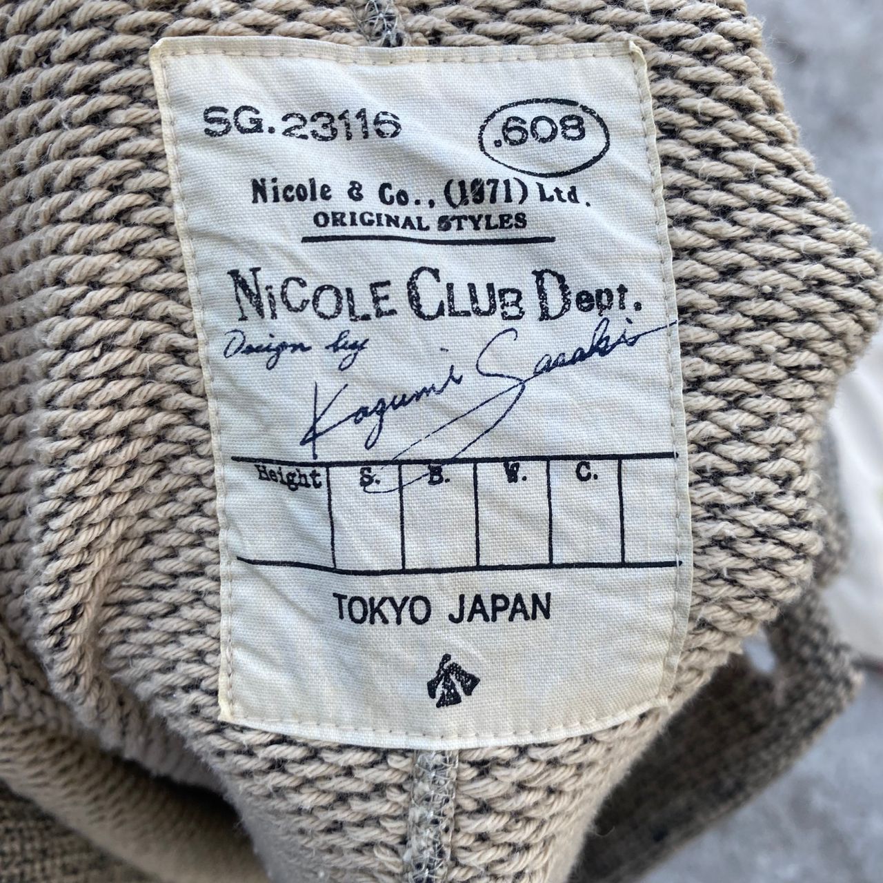 Nicole Club Vintage Nicole Club Dept Kagumi Knitwear Jacket Size US M / EU 48-50 / 2 - 15 Thumbnail