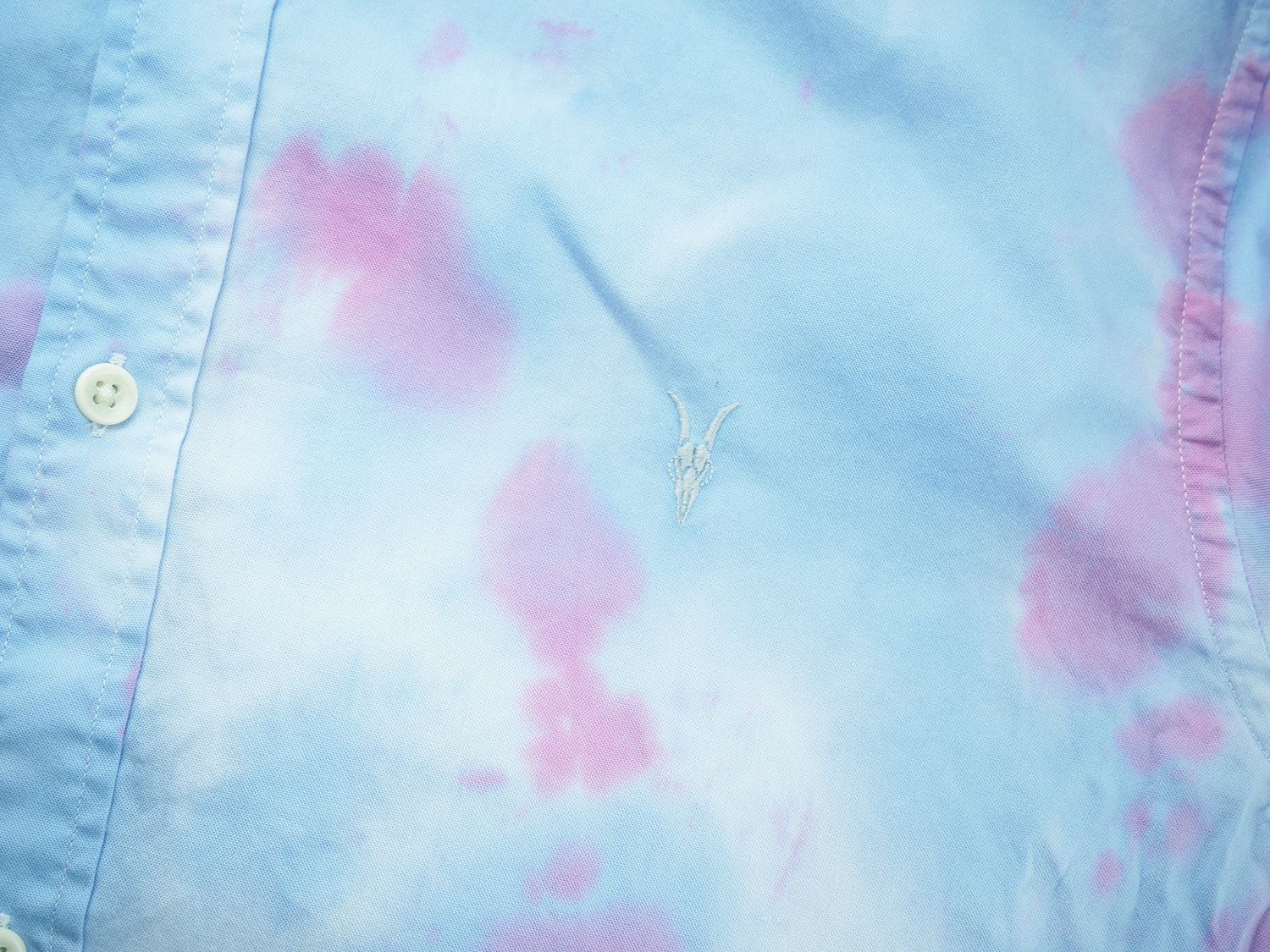 Allsaints Allsaints color dye custom shirt Size US XL / EU 56 / 4 - 4 Thumbnail