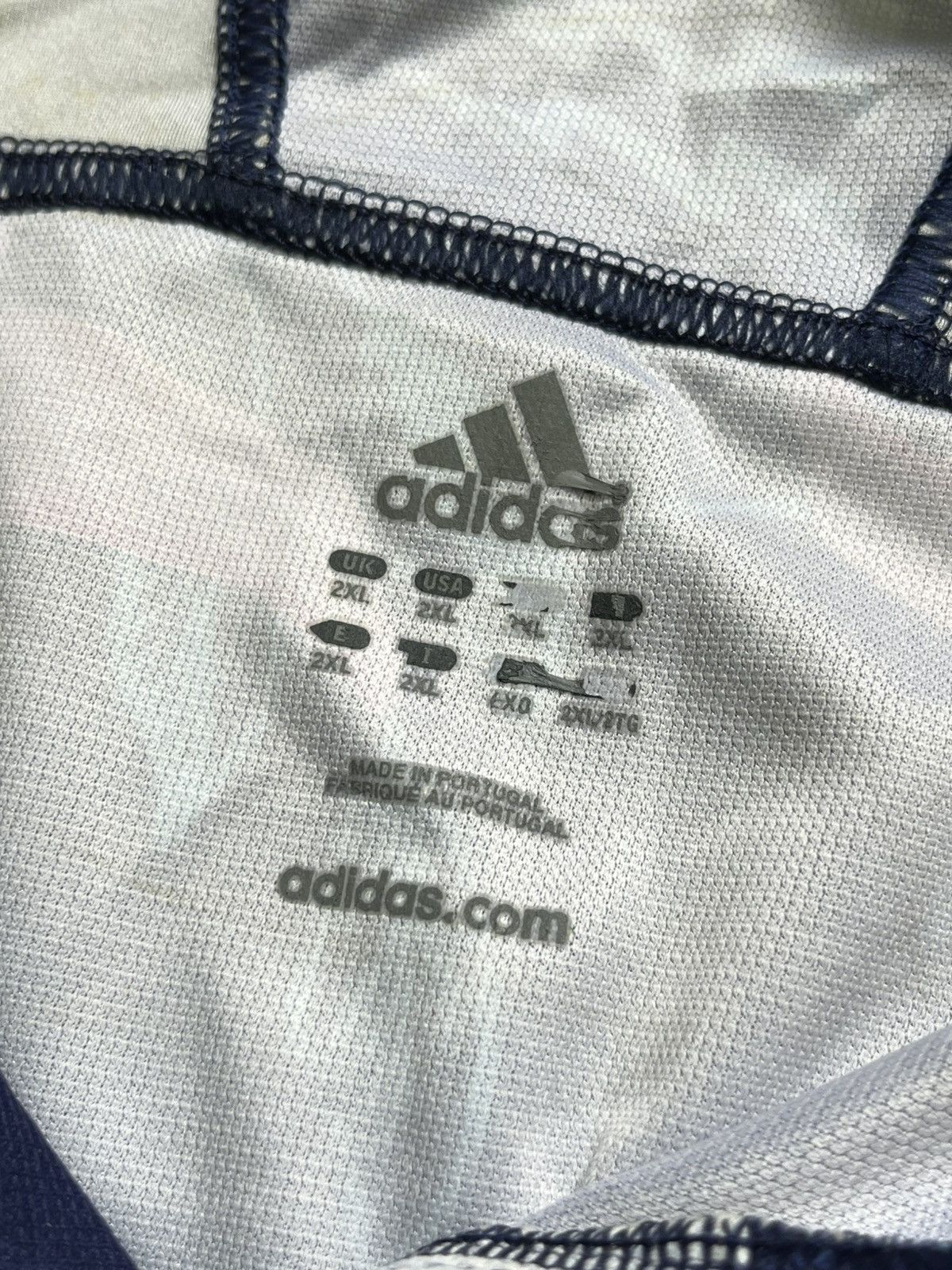Adidas Adidas France Paris SF Rugby Jersey Flowers Short Sleeves Size US XXL / EU 58 / 5 - 4 Thumbnail