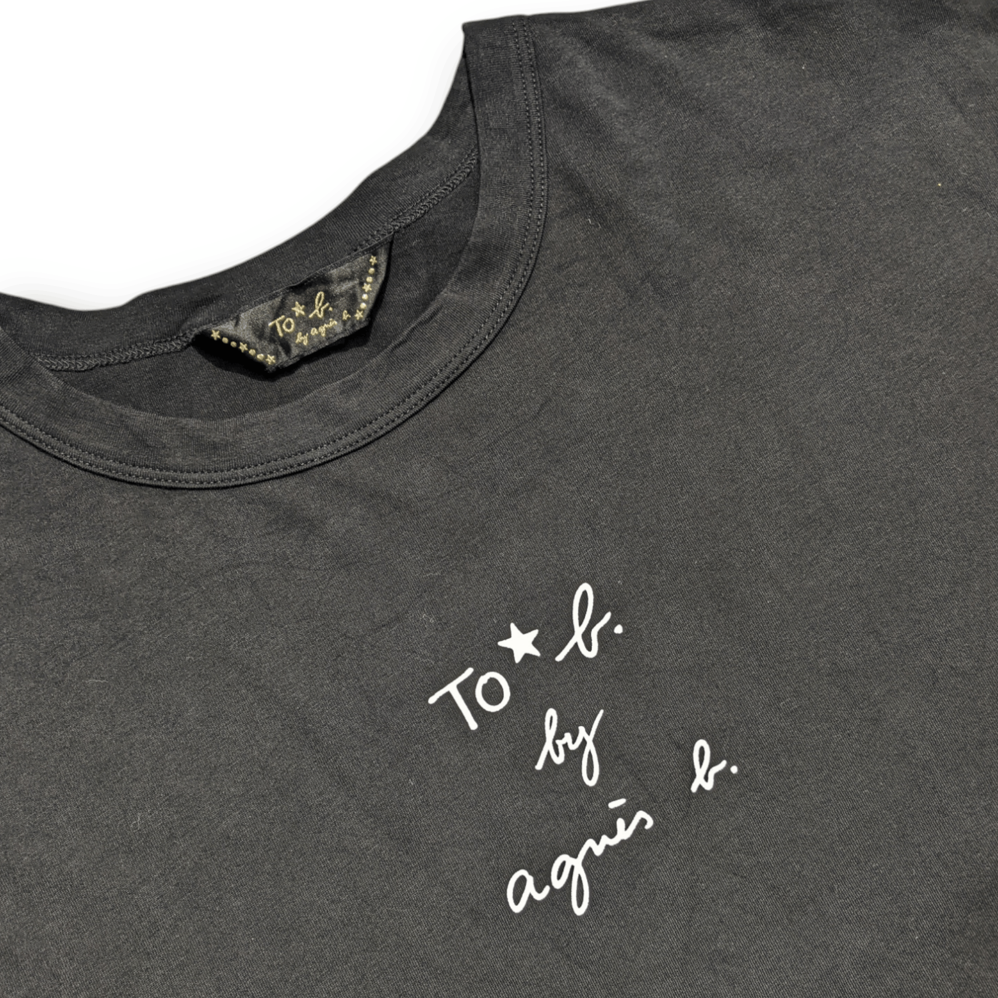 agnes b. To * B By Agnes B Short Sleeve Spell Out t-shirt Size M / US 6-8 / IT 42-44 - 2 Thumbnail