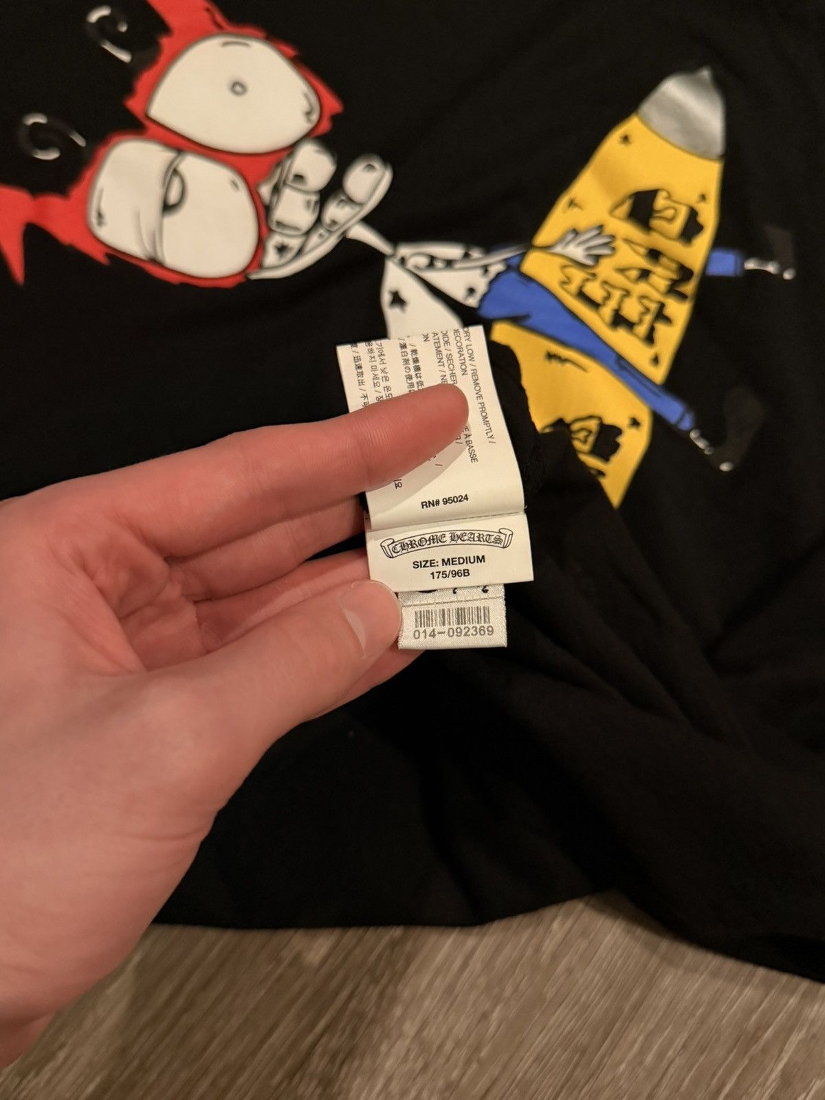 Chrome Hearts RARE Chrome Hearts Matty Boy Rocket Man Dead End Tee Medium Size US M / EU 48-50 / 2 - 11 Thumbnail