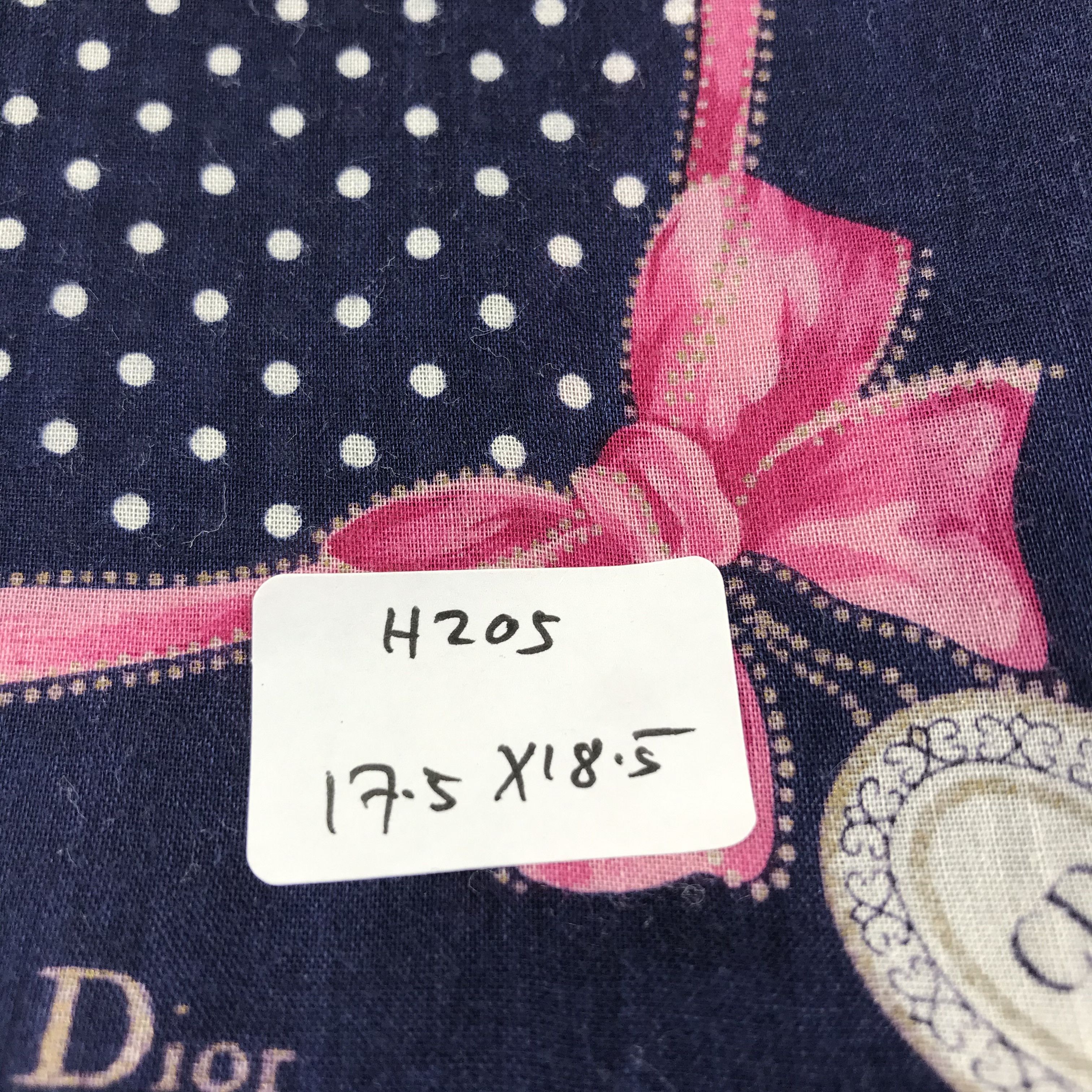 Christian Dior Monsieur Christian Dior Handkerchief Neckerchief Bandana H205 Size ONE SIZE - 7 Thumbnail