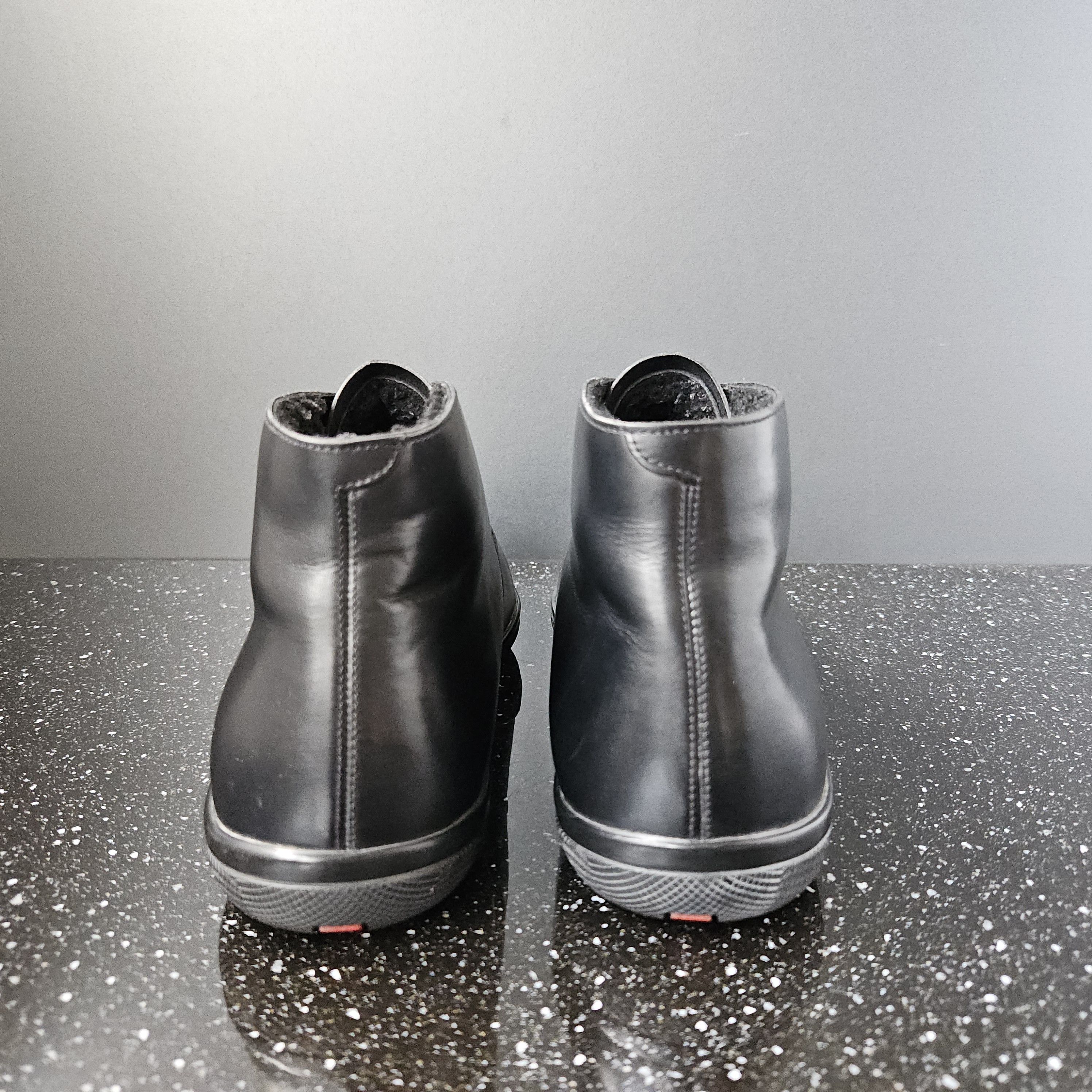 Prada Prada 4T2107 black Leather boots Fur Size US 9.5 / EU 42-43 - 5 Thumbnail