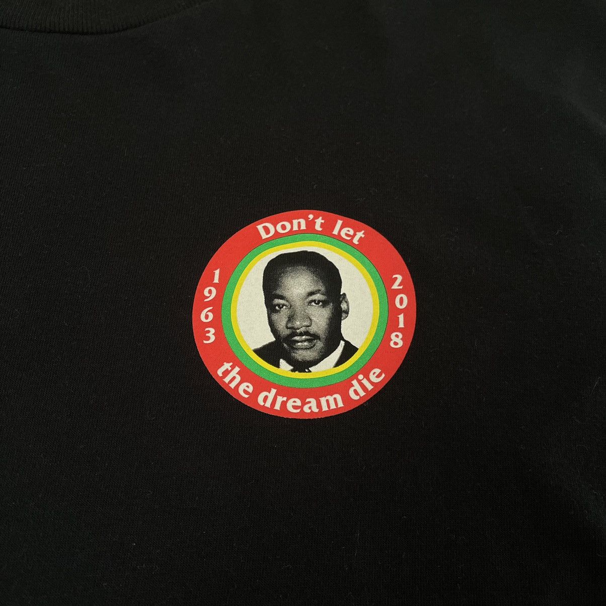 Supreme SS2018 MLK Dream T-Shirt Size US L / EU 52-54 / 3 - 3 Thumbnail