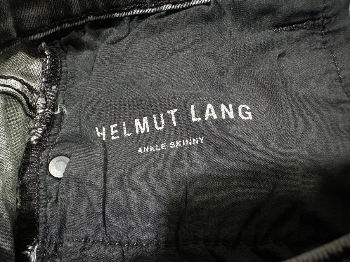Helmut Lang 🔥Y2K Helmut Lang Denim Ankle Skinny Grey Size 25" / US 0 / IT 36 - 10 Thumbnail