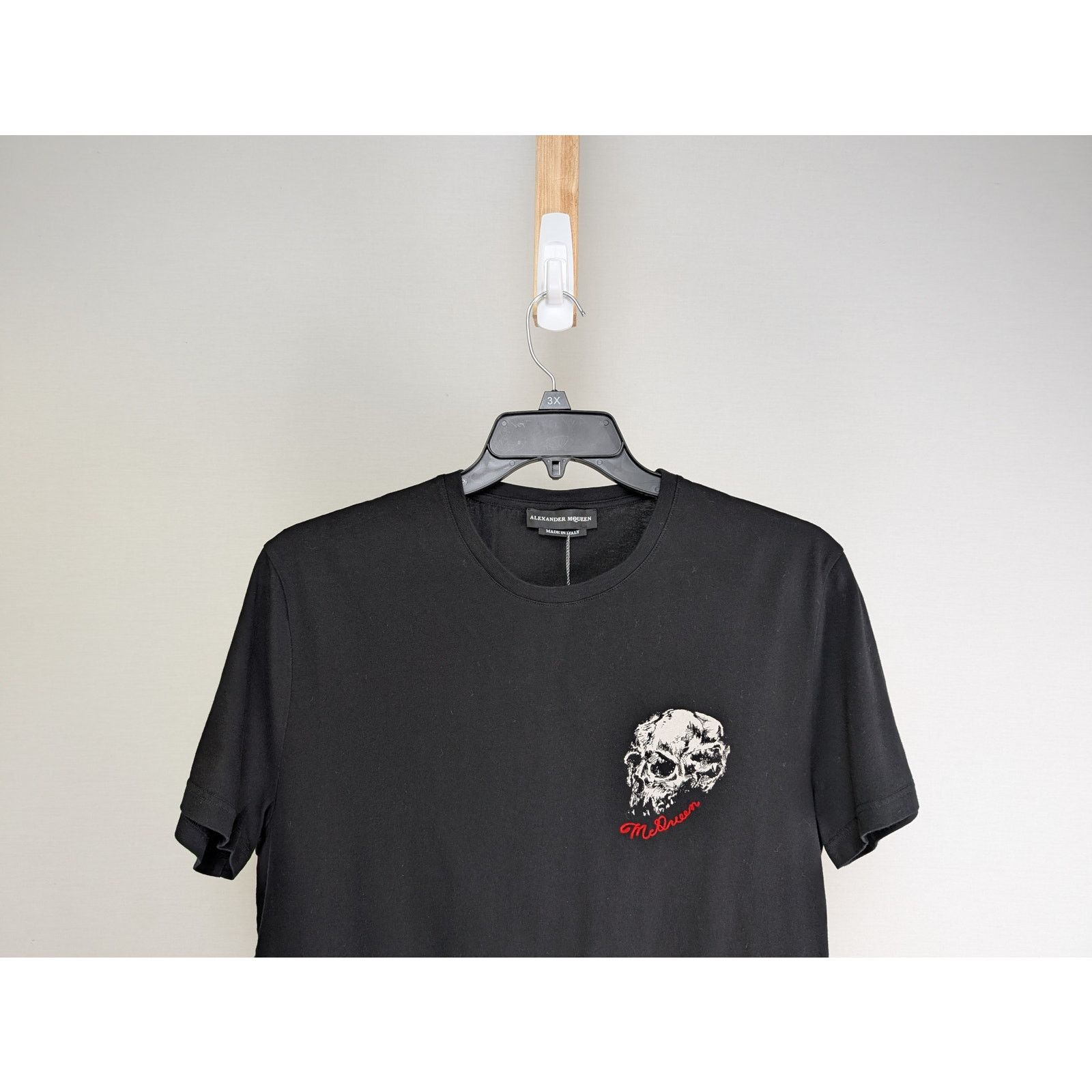 Alexander McQueen o1rshd1 T-Shirt in Black Size US M / EU 48-50 / 2 - 5 Thumbnail