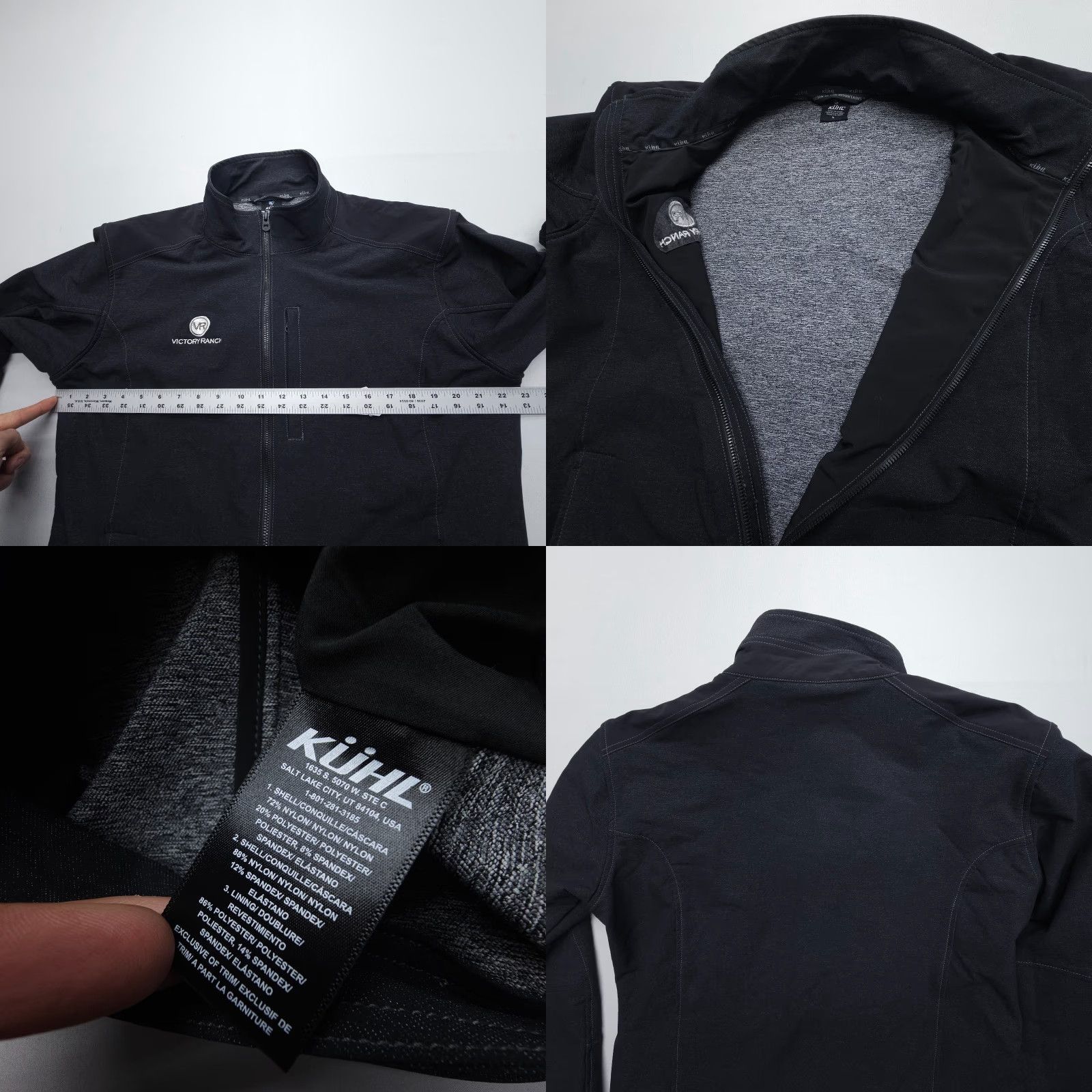 Vintage Kuhl Klash Softshell Jacket Mens Large Black Heathered Lined Stretch Work Travel Size US L / EU 52-54 / 3 - 8 Thumbnail