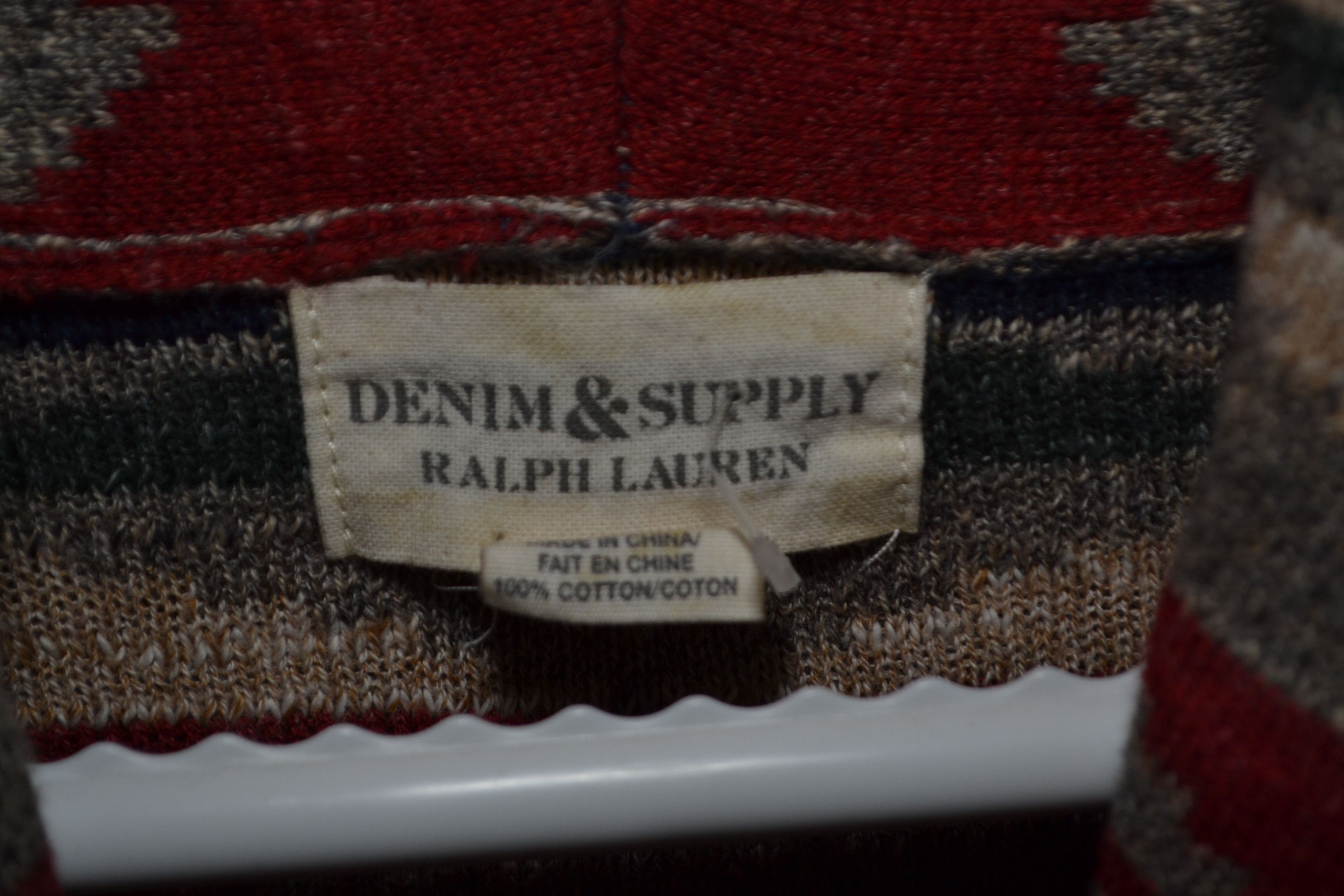 Denim & Supply Ralph Lauren × Ralph Lauren Ralph Lauren Denim Supply Cardigan Native Ortega Shawl Aztec Size XL / US 12-14 / IT 48-50 - 5 Thumbnail