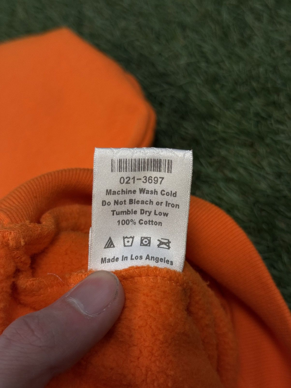 Sp5der Sp5der Worldwide Orange Star Hoodie Size XL (NEW) Size US XL / EU 56 / 4 - 8 Thumbnail