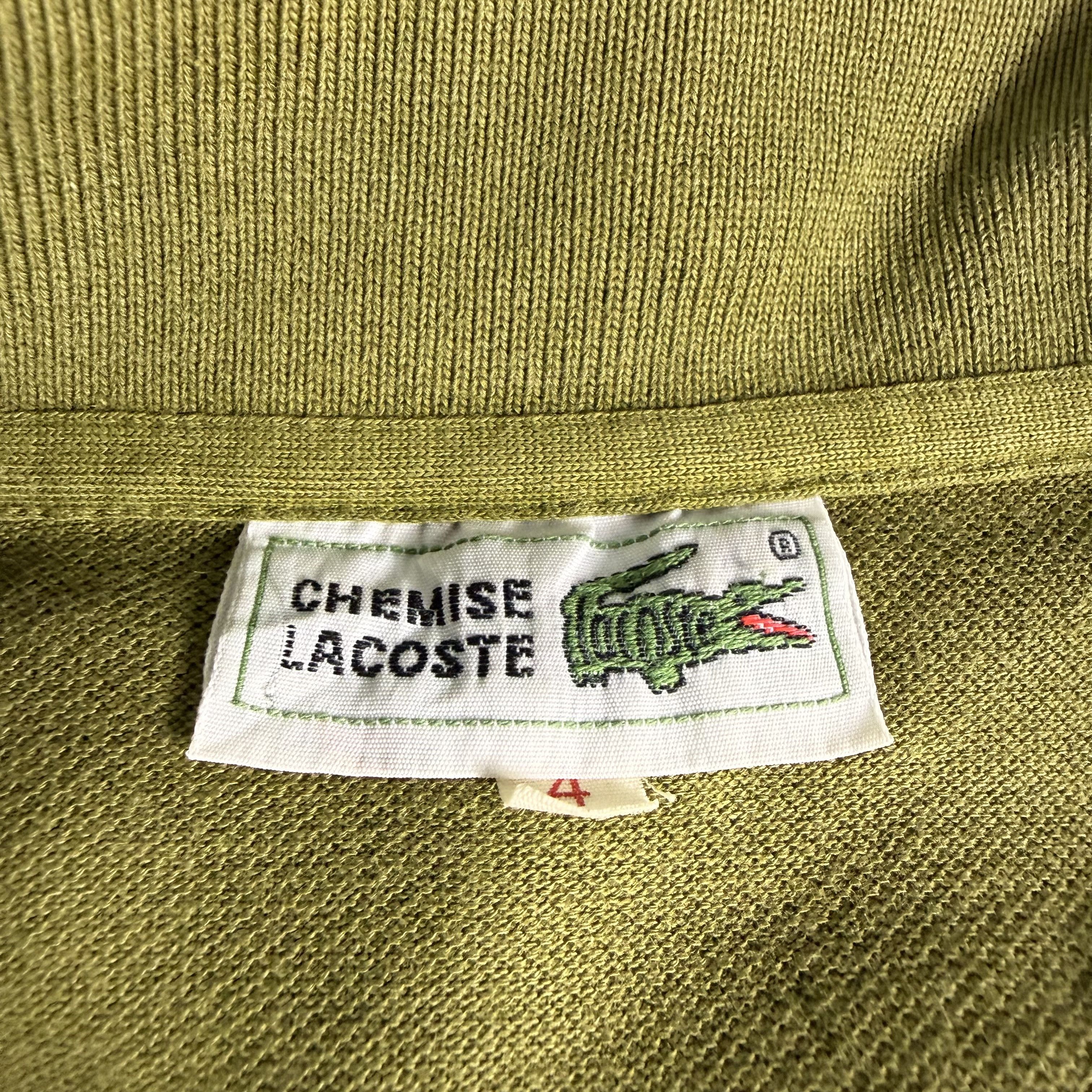 Lacoste 🔥RARE🔥Vintage Chemise Lacoste OG Polo Shirt Size US XL / EU 56 / 4 - 5 Thumbnail