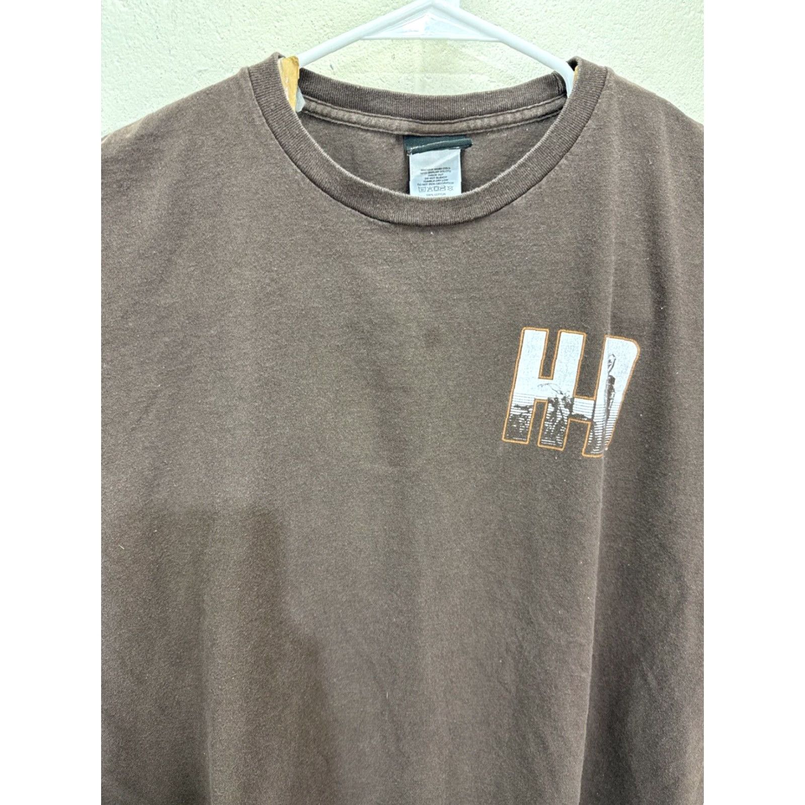 Harley Davidson Harley-Davidson Long Sleeve T-Shirt Men 2XL Brown Graphic Print Motorcycle Florida Size US XXL / EU 58 / 5 - 5 Thumbnail