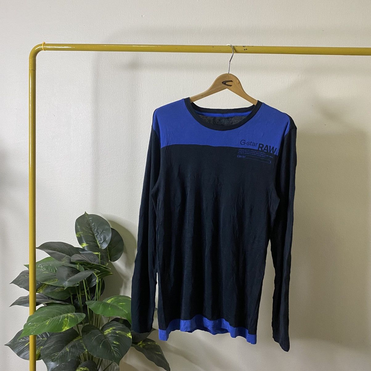 G-Star G Star Raw Two Tone LS T Shirt Size US S / EU 44-46 / 1 - 1 Thumbnail
